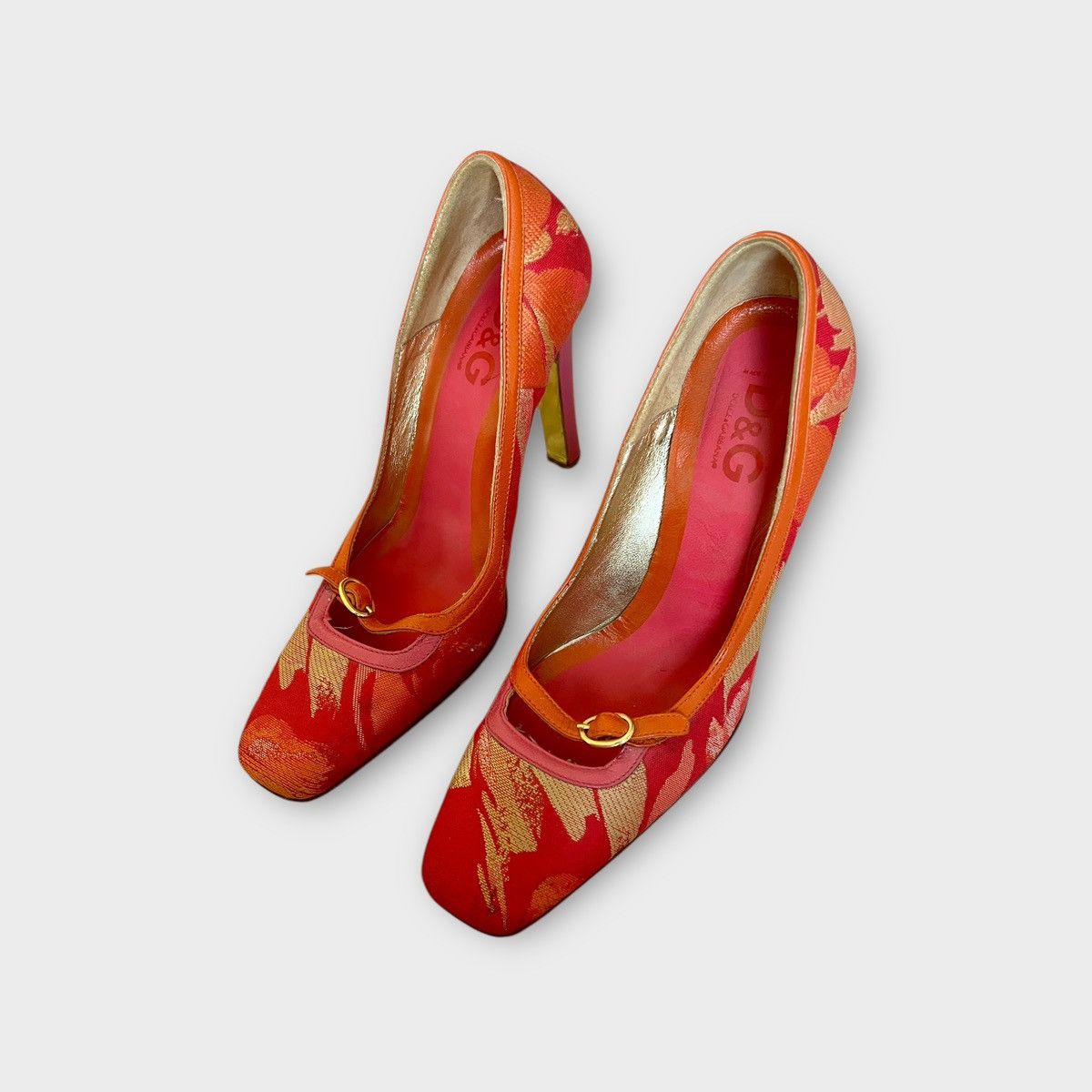 Dolce & Gabbana D&G Pink Heels - Size 36 Size US 6 / IT 36 - 4 Thumbnail