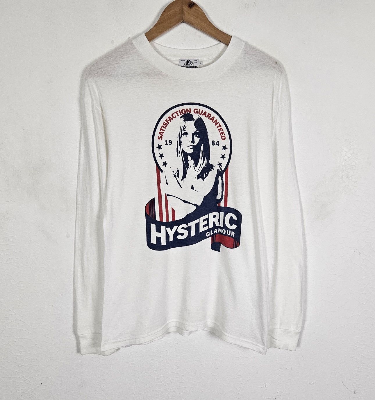 Hysteric Glamour Hysteric Glamour Satisfaction Guaranteed shirt Size US S / EU 44-46 / 1 - 2 Thumbnail