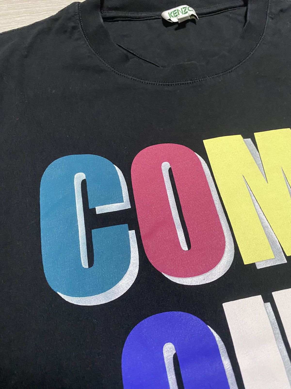 Kenzo Kenzo Paris Big logo T-shirt Come Out Size S Size US M / EU 48-50 / 2 - 6 Thumbnail