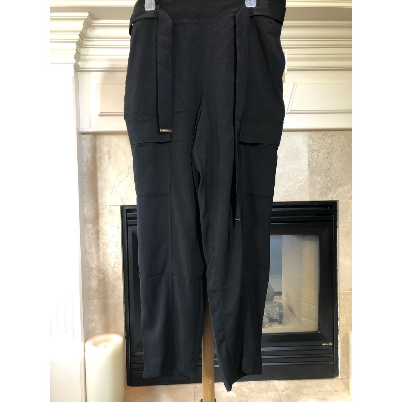 Michael Kors Michael Kors Women’s Black Jogger Style Cargo Pants Size XL Size 38" / US 16 / IT 52 - 1 Thumbnail