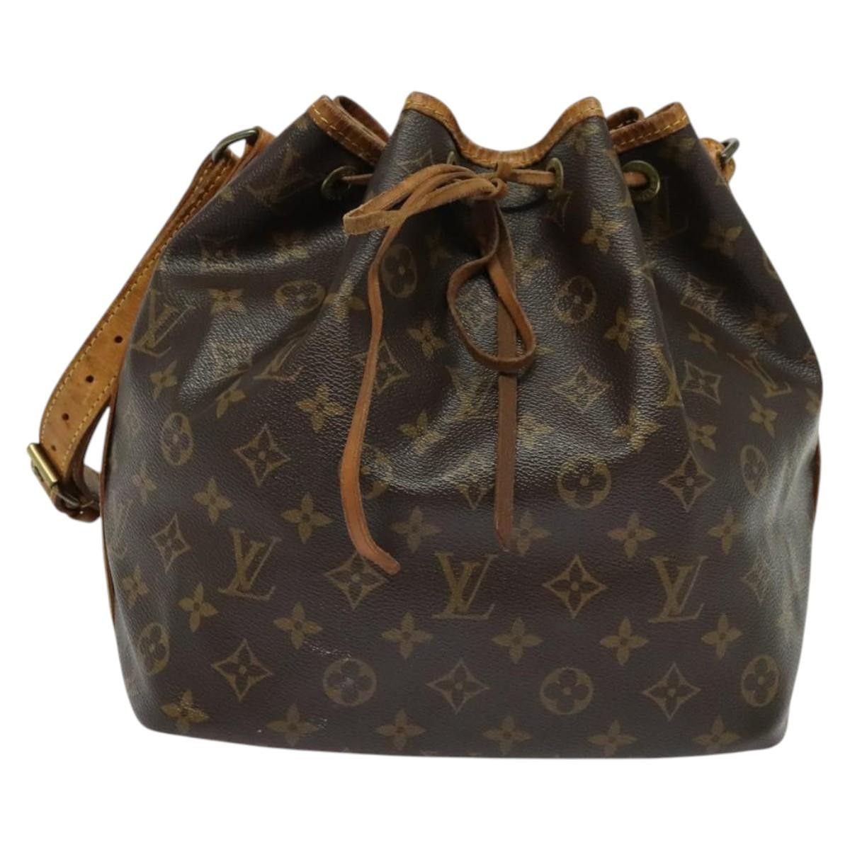 Louis Vuitton LOUIS VUITTON Monogram Petit Noe Shoulder Bag M42226 Size ONE SIZE - 2 Thumbnail