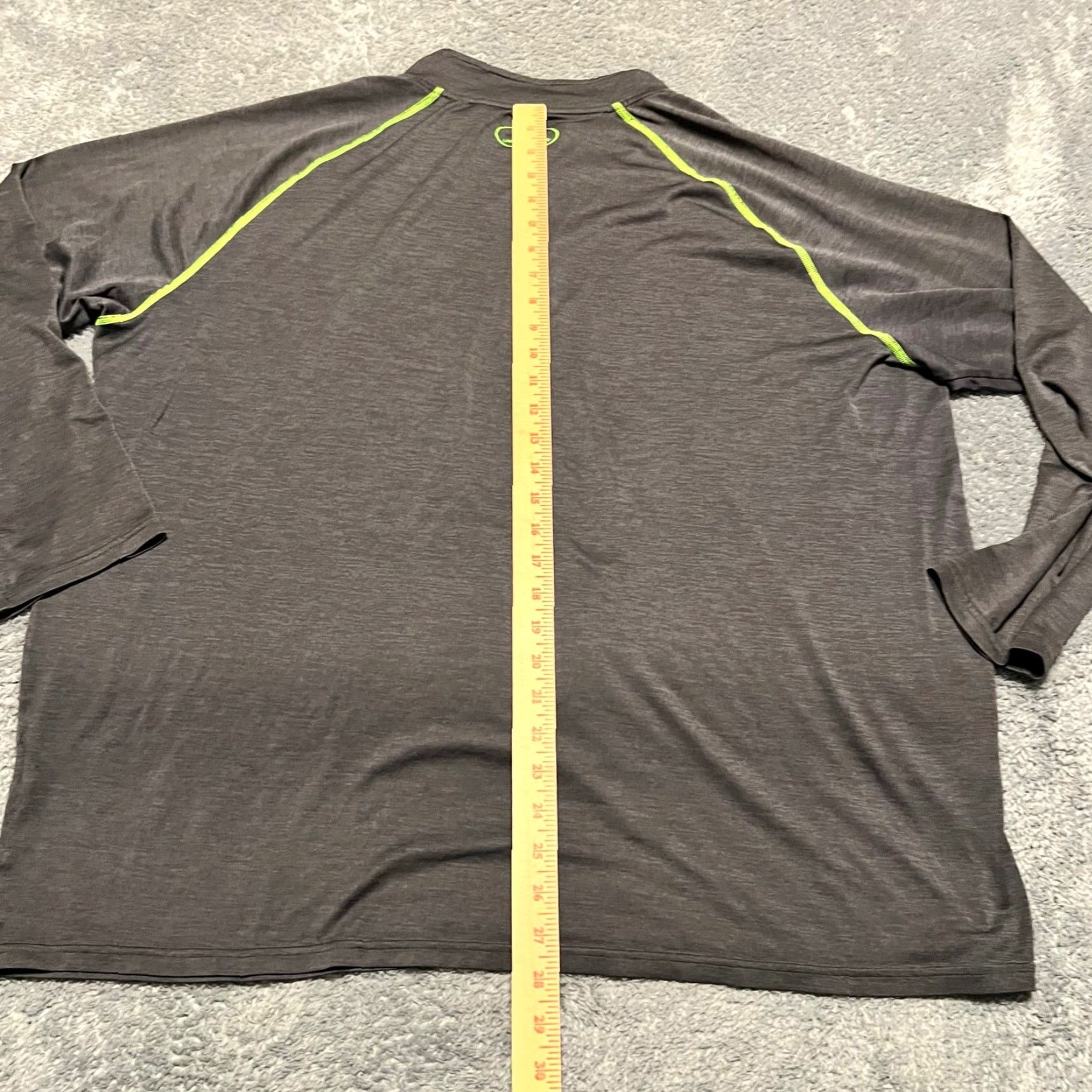 Under Armour Under Armour Shirt Mens 3XL Quarter Zip Performance Long Sleeve Gray Size US XXL / EU 58 / 5 - 5 Thumbnail