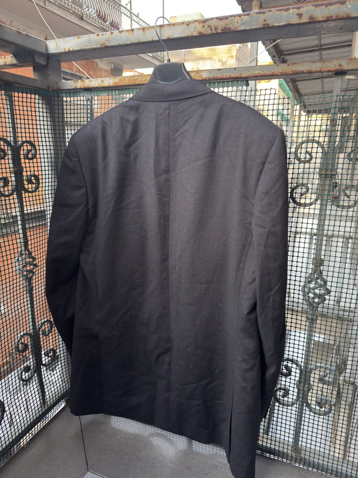 Canali Canali 52 Black Wool Blazer Sport Coat Made In Italy $995 Size 52R - 3 Thumbnail
