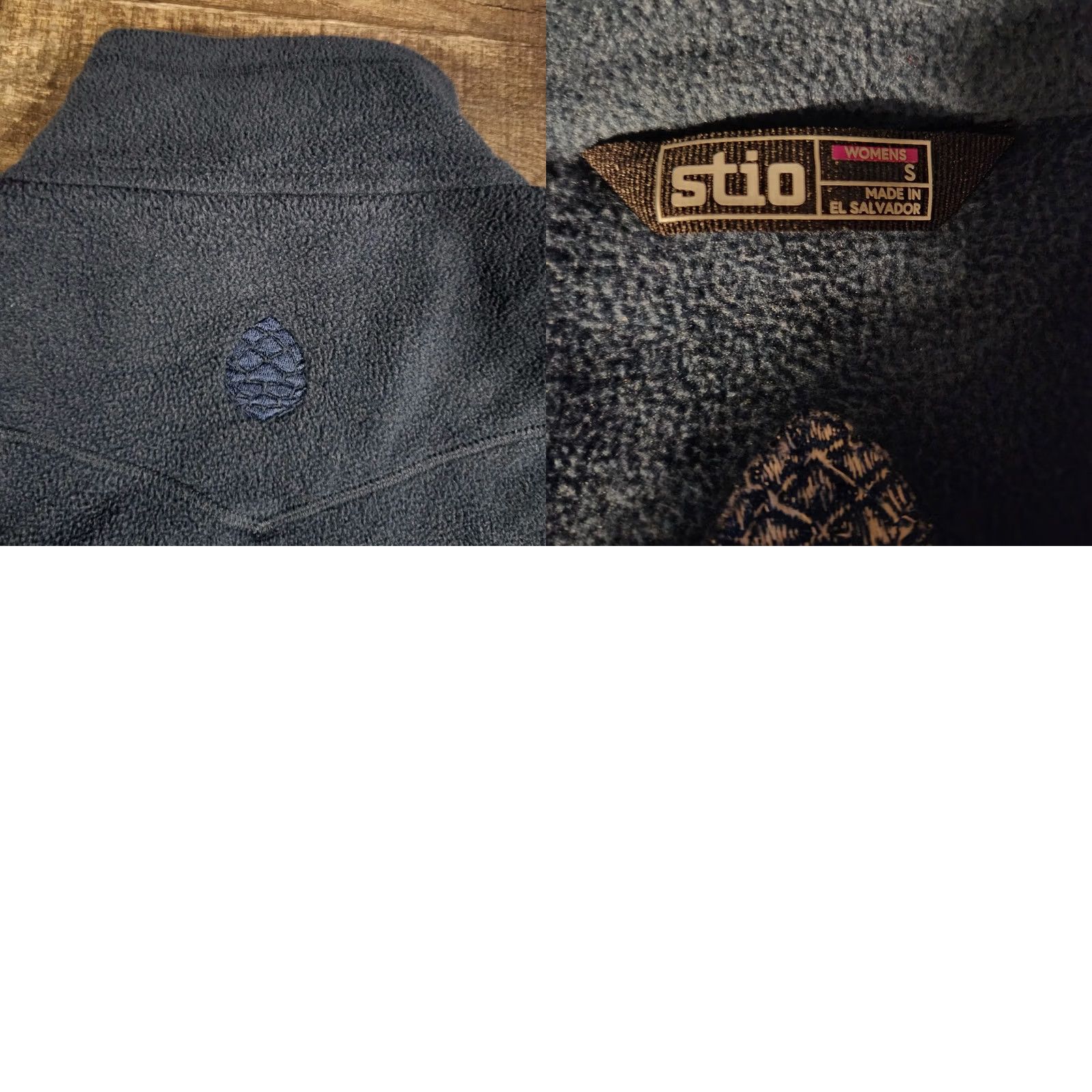 Vintage Stio Sweatshirt Womens Small Blue Fleece Pullover 1/2 Zip Snap Cuffs Outdoors Size S / US 4 / IT 40 - 8 Thumbnail