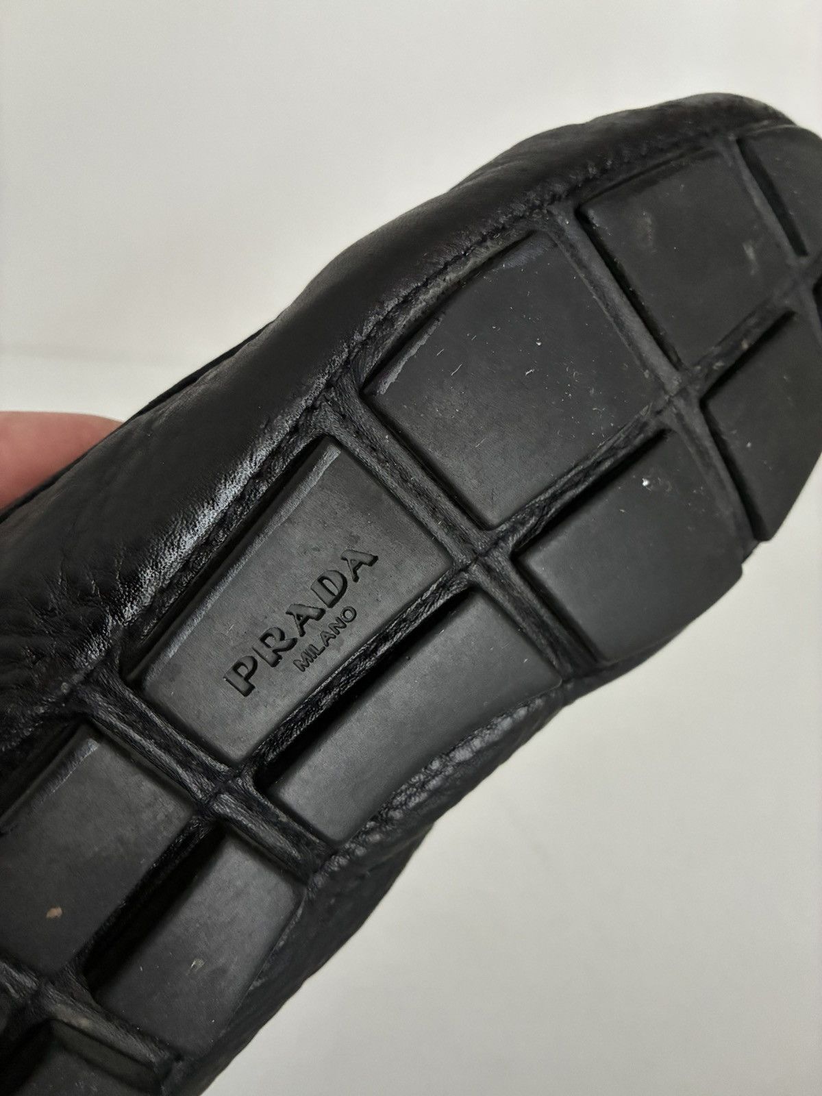 Prada Prada leather moccasins Italy luxury designer Size US 5.5 / IT 35.5 - 13 Thumbnail