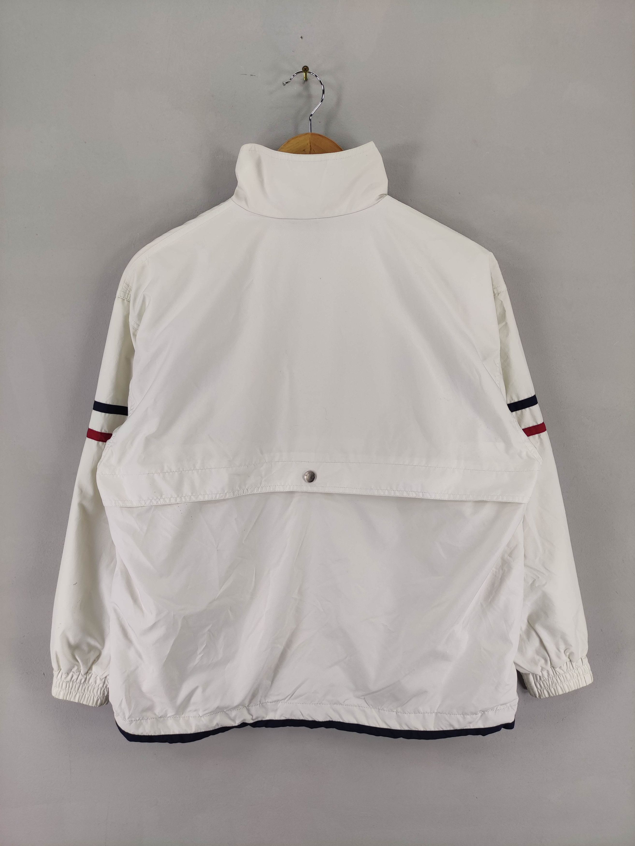 Sergio Tacchini Vintage Sergio Tacchini Sport Windbreaker Jacket Zipper Size US M / EU 48-50 / 2 - 14 Thumbnail