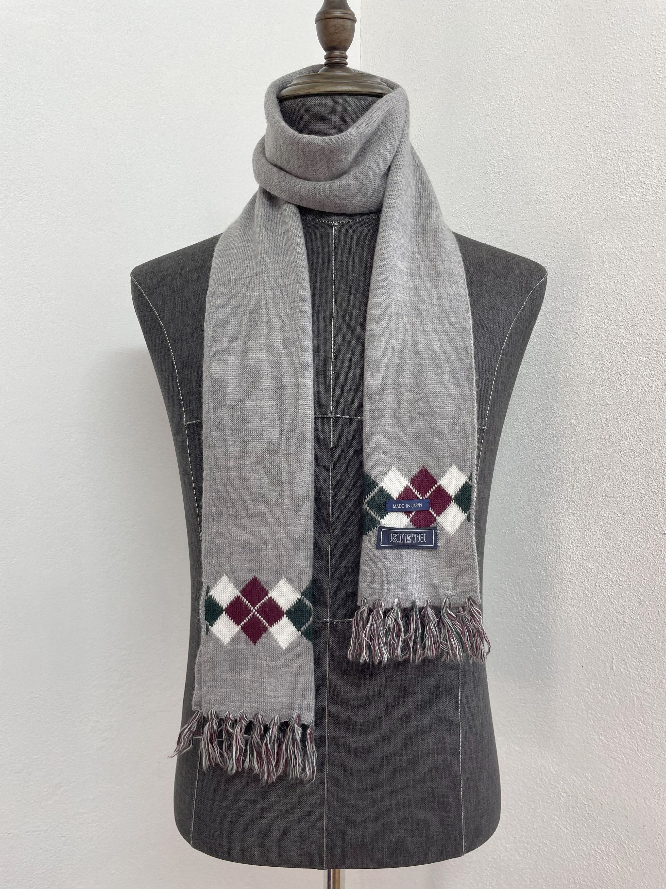 CDG CDG x G-DRAGON Übermensch CHECKERED STOLE scarf