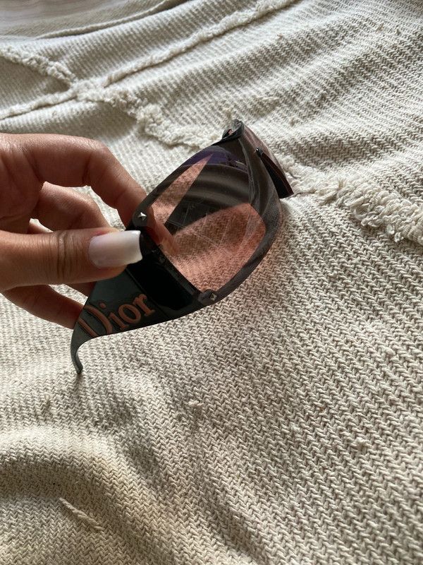 Dior DIOR Sunglasses Overshine Rimless Mask Pop Bike Shield RI935 Size ONE SIZE - 2 Thumbnail