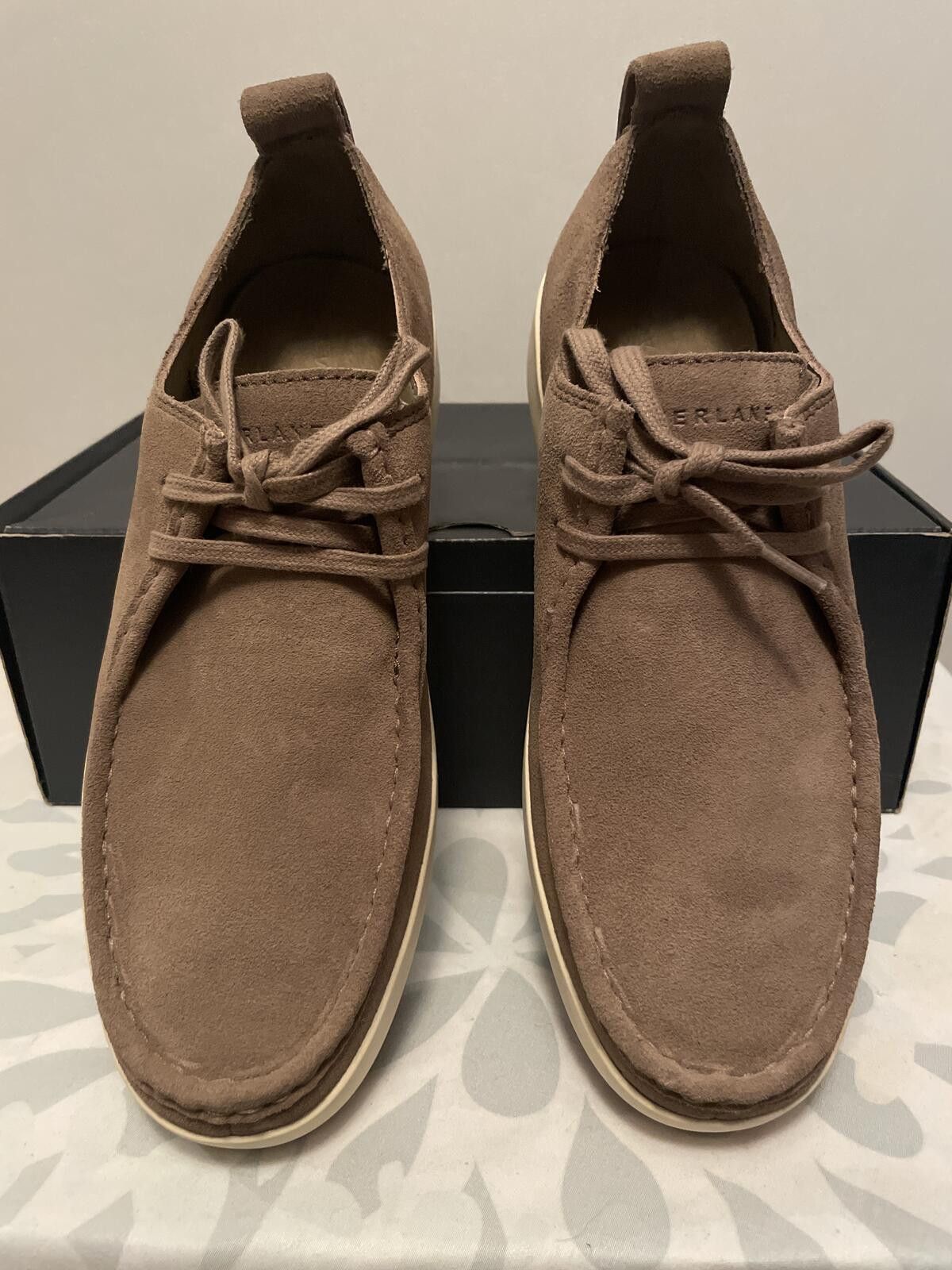 Everlane NIB Everlane Men's Size 7.5 Suede Desert Shoe Brown/Sepia Size US 7.5 / EU 40-41 - 3 Thumbnail