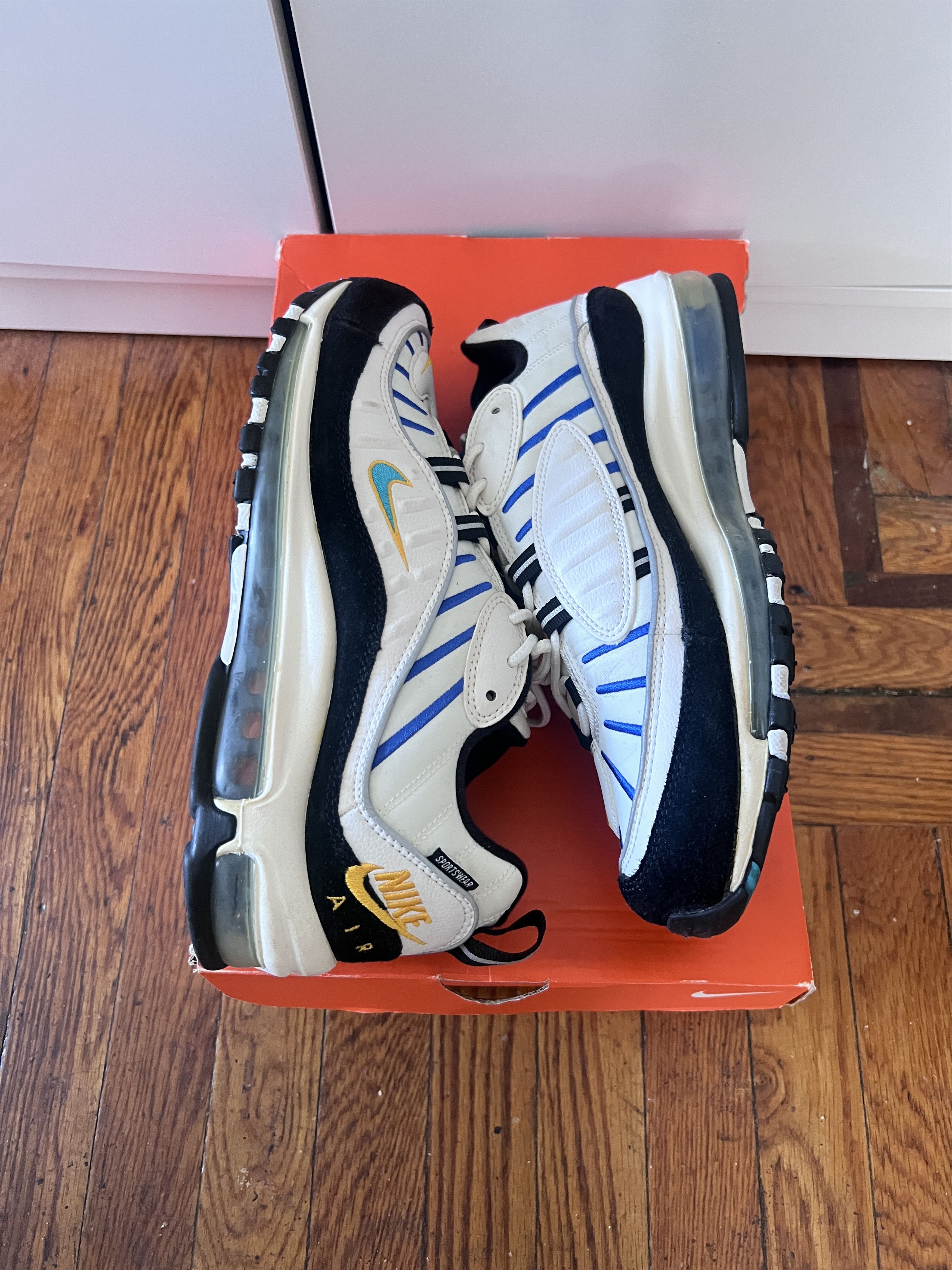 Nike 2019 Nike Air Max 98 Premium 'Teal Nebula' (M 8.5) Size US 8.5 / EU 41-42 - 3 Thumbnail