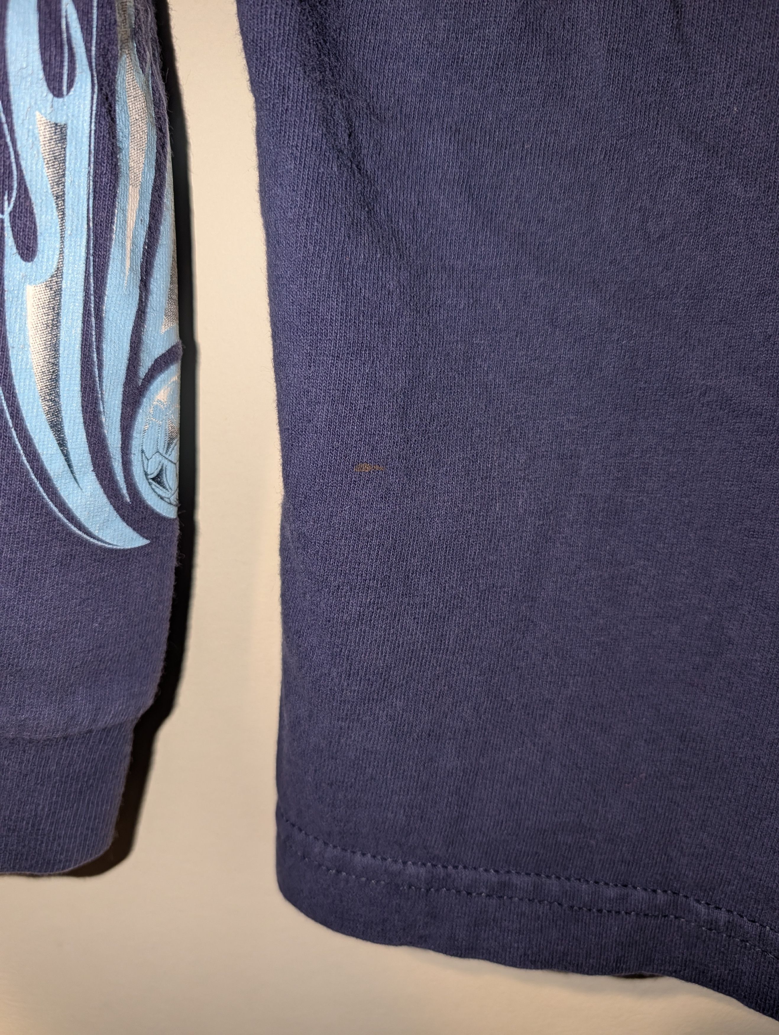 Adidas Adidas Soccer Flames Graphic Long sleeve Y2K Kids Shirt L Size US L / EU 52-54 / 3 - 6 Thumbnail