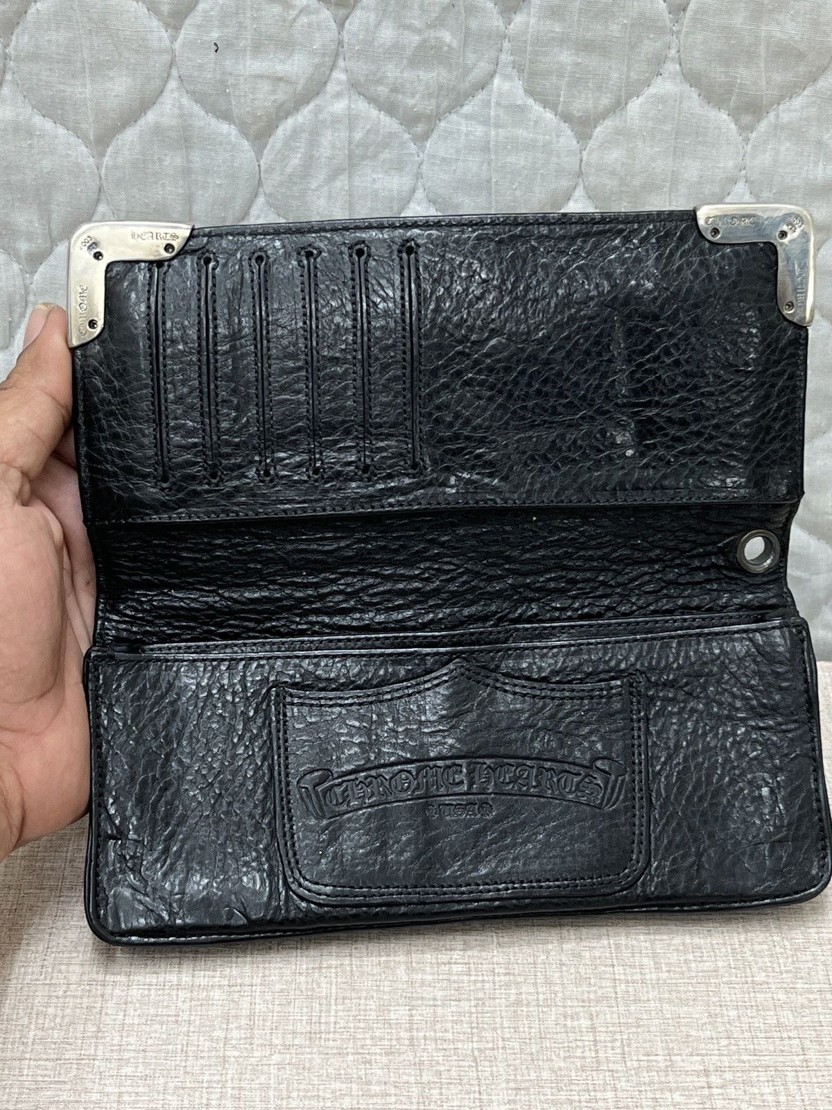 Chrome Hearts 🔥🔥🔥STEALS CHROME HEARTS ALLIGATOR WALLET Size ONE SIZE - 15 Thumbnail