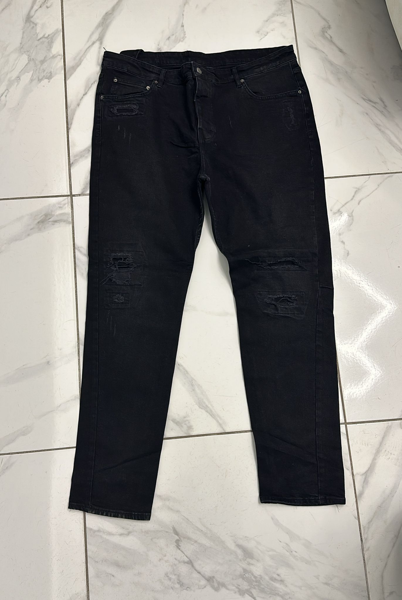 Ksubi × Vintage Ksubi Van Thrifted Black Jean Size 40 Size US 40 / EU 56 - 2 Thumbnail