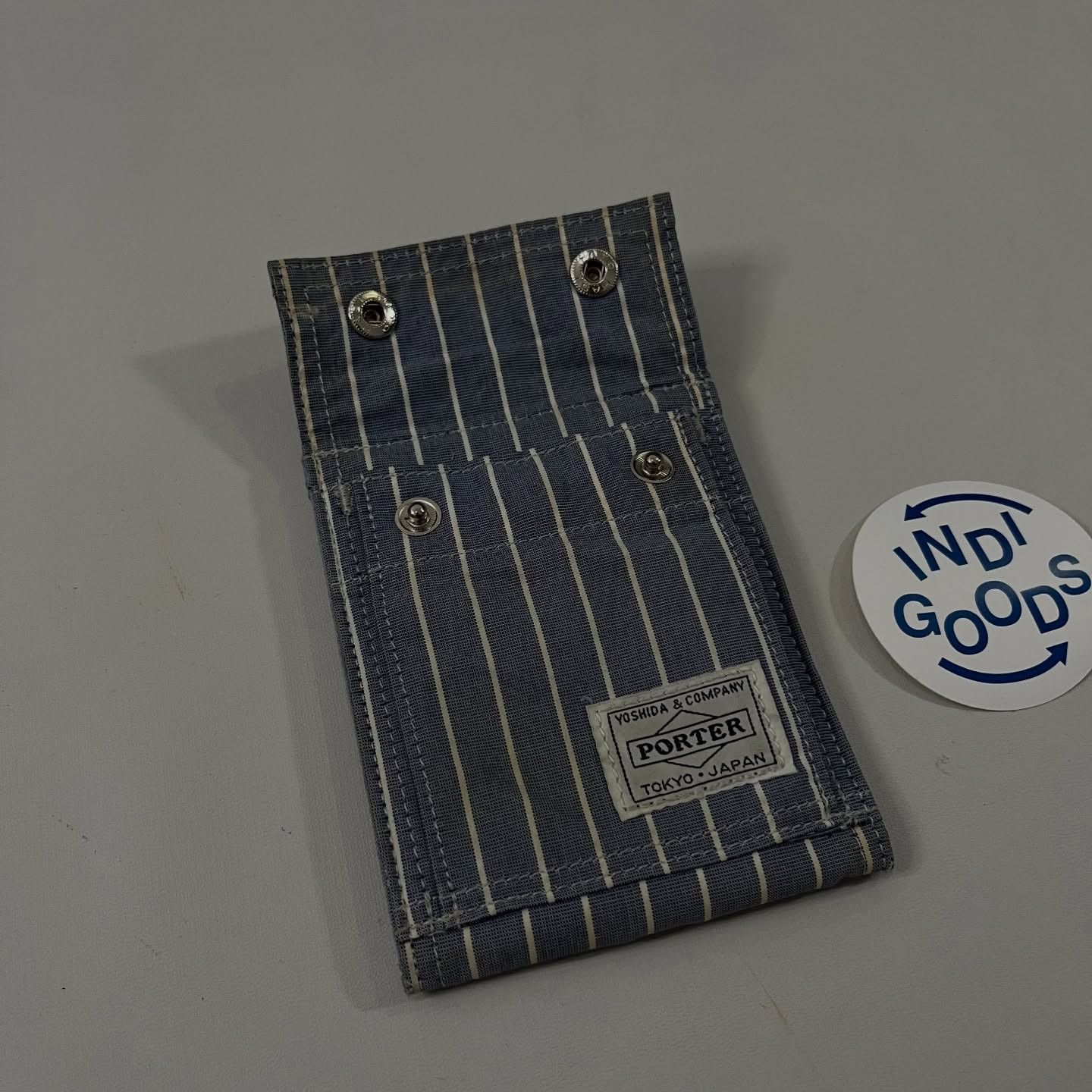 Porter Porter Yoshida & Co Stripes Bifold Card Wallet (Rare) Size ONE SIZE - 8 Thumbnail