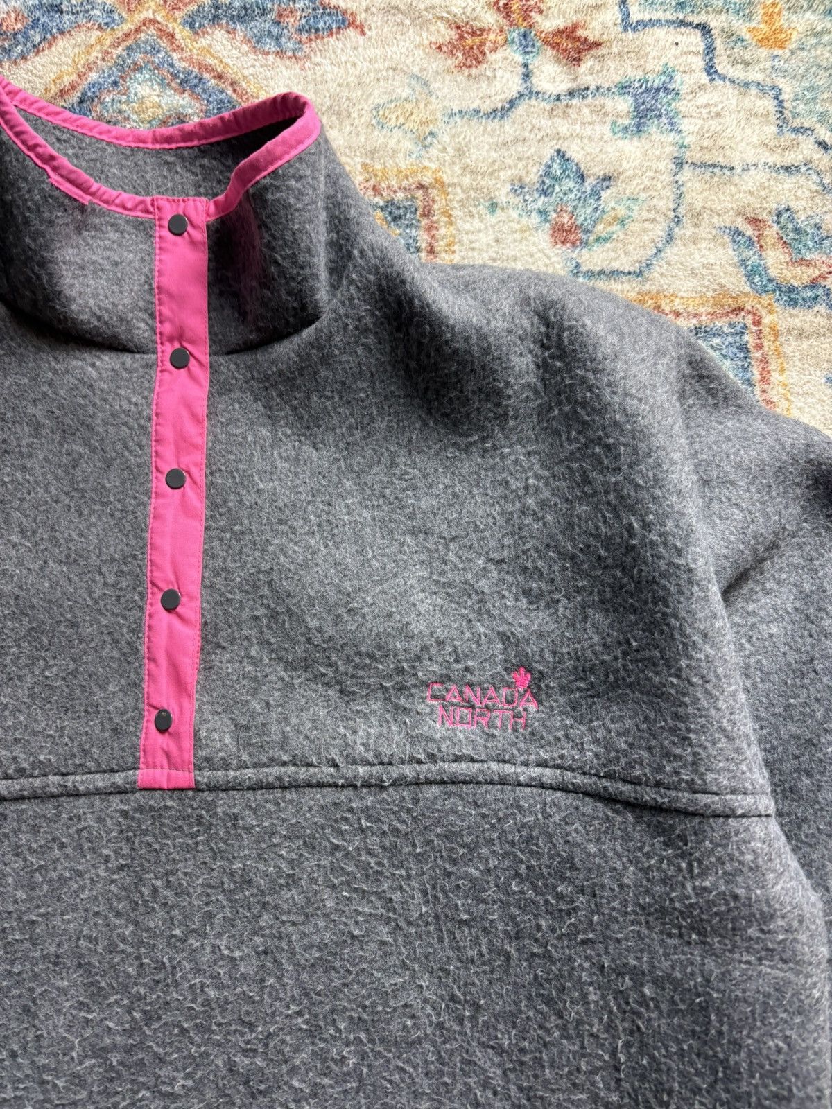 Vintage Vintage Canada North T-Snap Fleece Medium Size US M / EU 48-50 / 2 - 4 Thumbnail