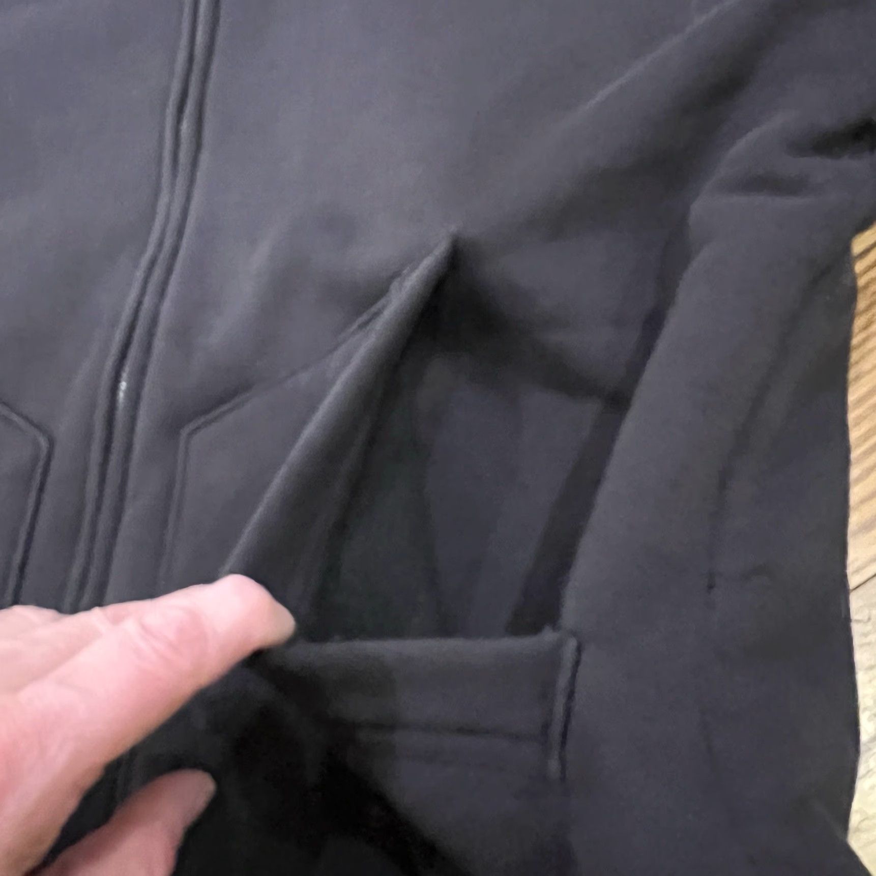 Eddie Bauer Eddie Bauer Jacket Women's Black Size L Full Zip Hooded Sherpa Lined Long Sleeve Size L / US 10 / IT 46 - 7 Thumbnail
