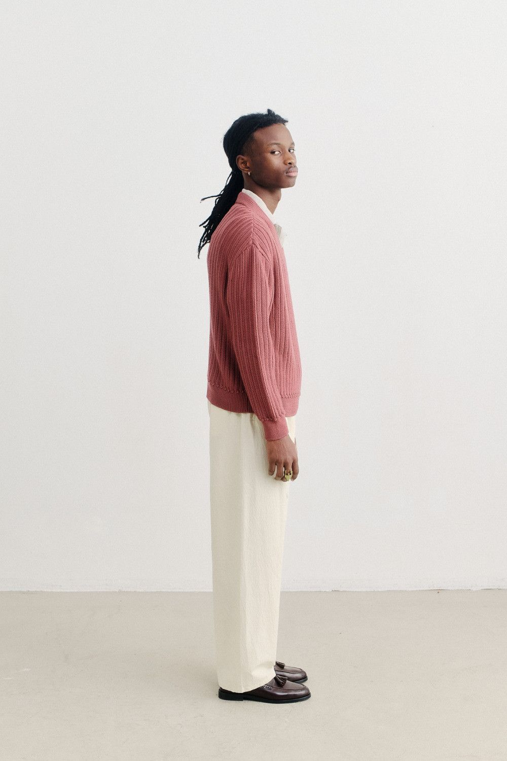 A Kind Of Guise 💚 SS24 A Kind Of Guise Saimir Knit Sweater Roze Small NEW Size US S / EU 44-46 / 1 - 5 Thumbnail