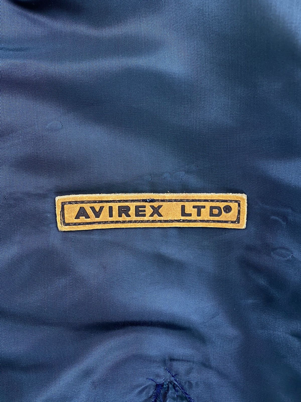 Avirex Vintage AVIREX USA Big Spellout Embroidery Bomber Jacket Size US M / EU 48-50 / 2 - 7 Thumbnail