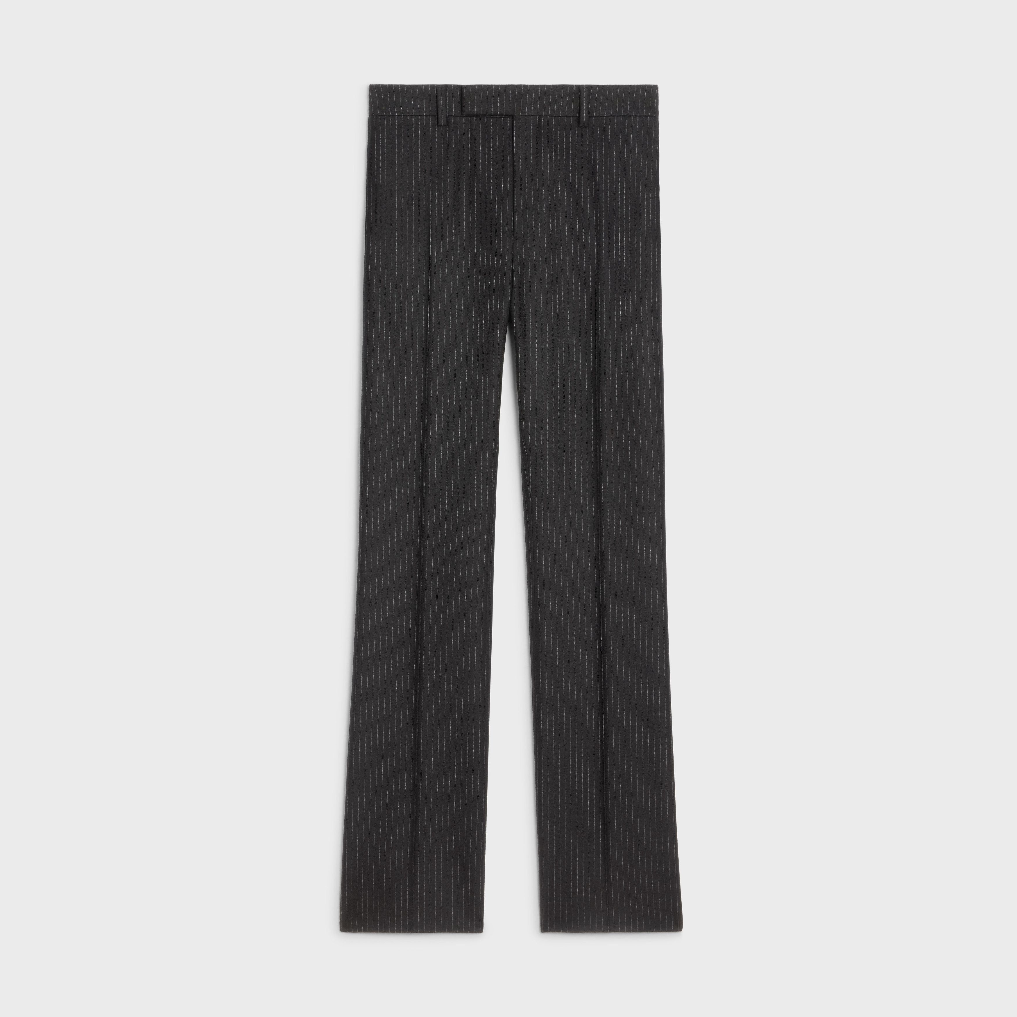 Celine o1w1db10525 2P4014 Flared Cropped Pant in Black Size US 30 / EU 46 - 1 Thumbnail