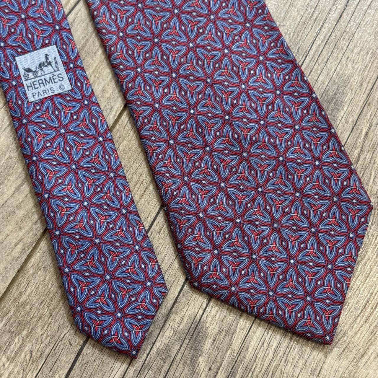 Hermes HERMES Silk Tie Size ONE SIZE - 1 Thumbnail