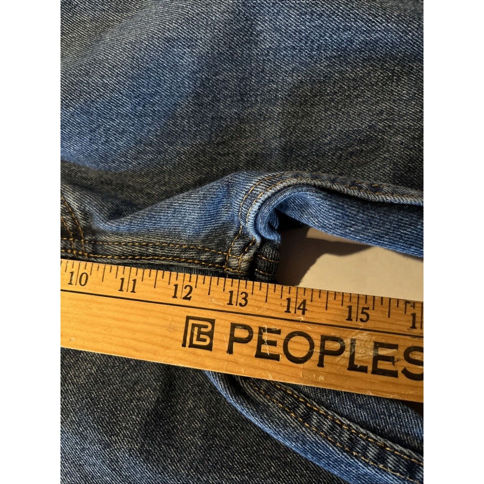 Levi's Levi’s 505 Jeans Men’s 38x34 Reg Straight Denim Cotton Blue Size US 38 / EU 54 - 8 Thumbnail