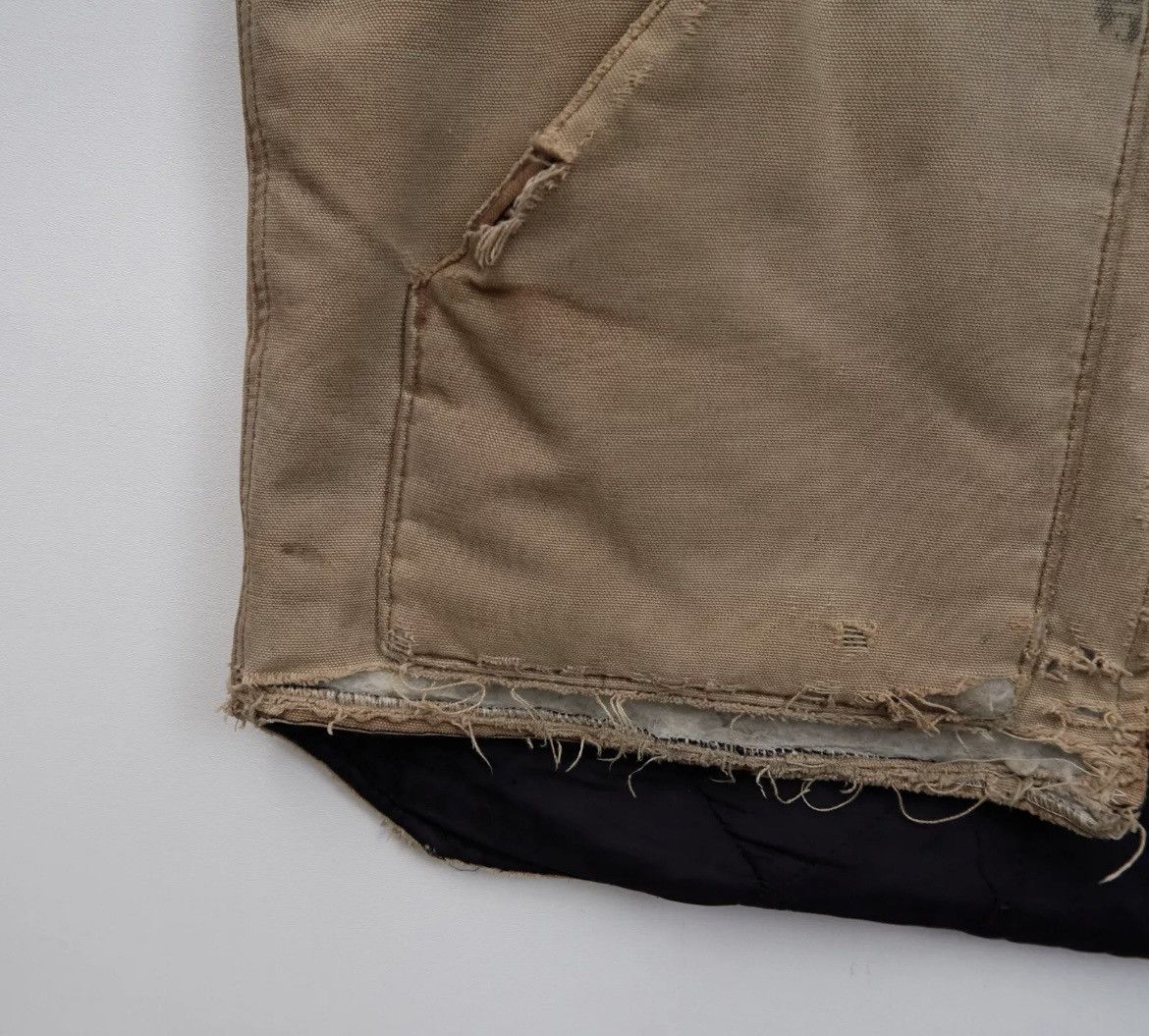 Carhartt × Vintage Vintage Made In USA Carhartt Canvas Vest Size US L / EU 52-54 / 3 - 3 Thumbnail
