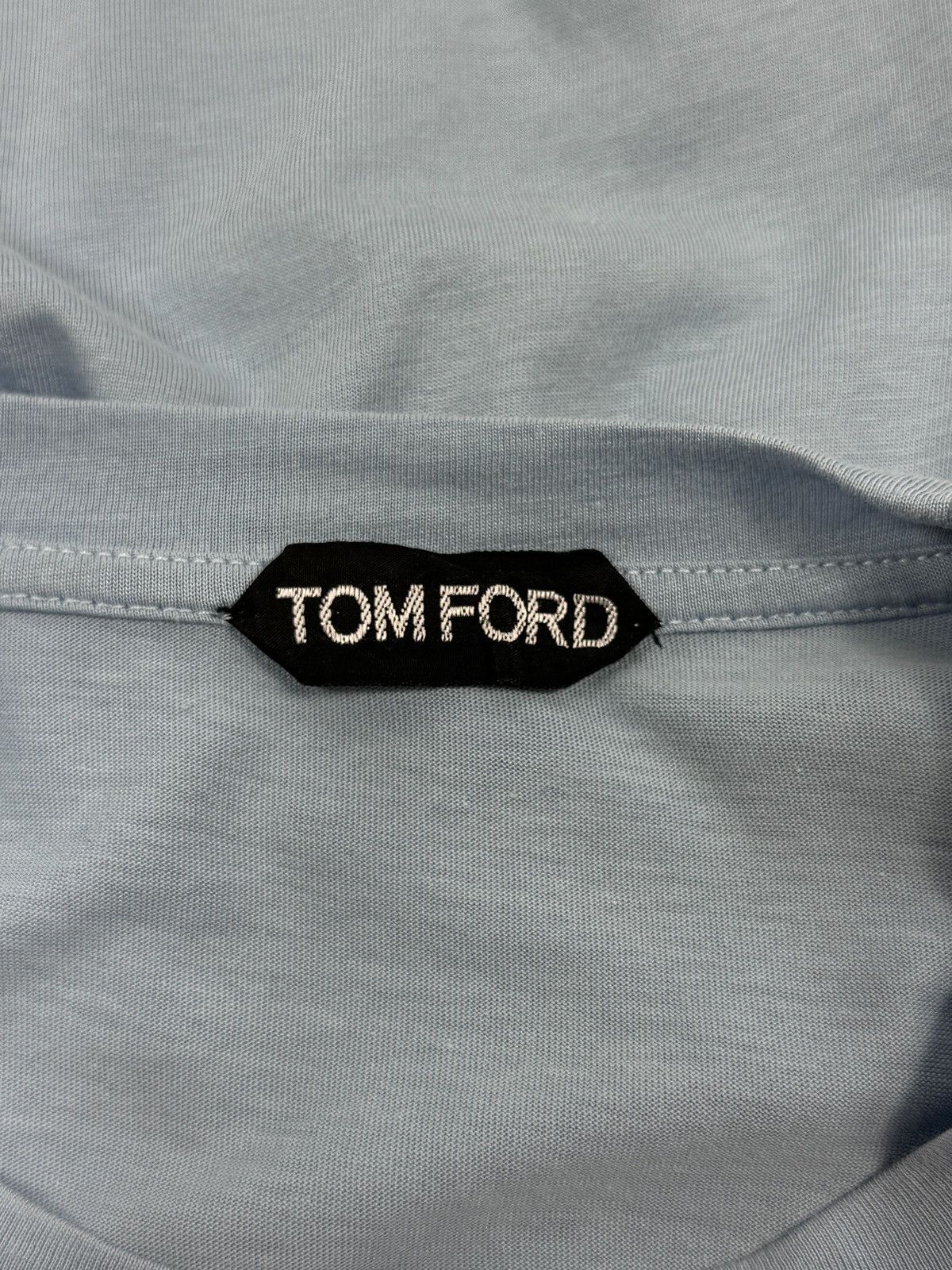 Tom Ford LOGO DETAILED T-SHIRT Size US L / EU 52-54 / 3 - 3 Thumbnail