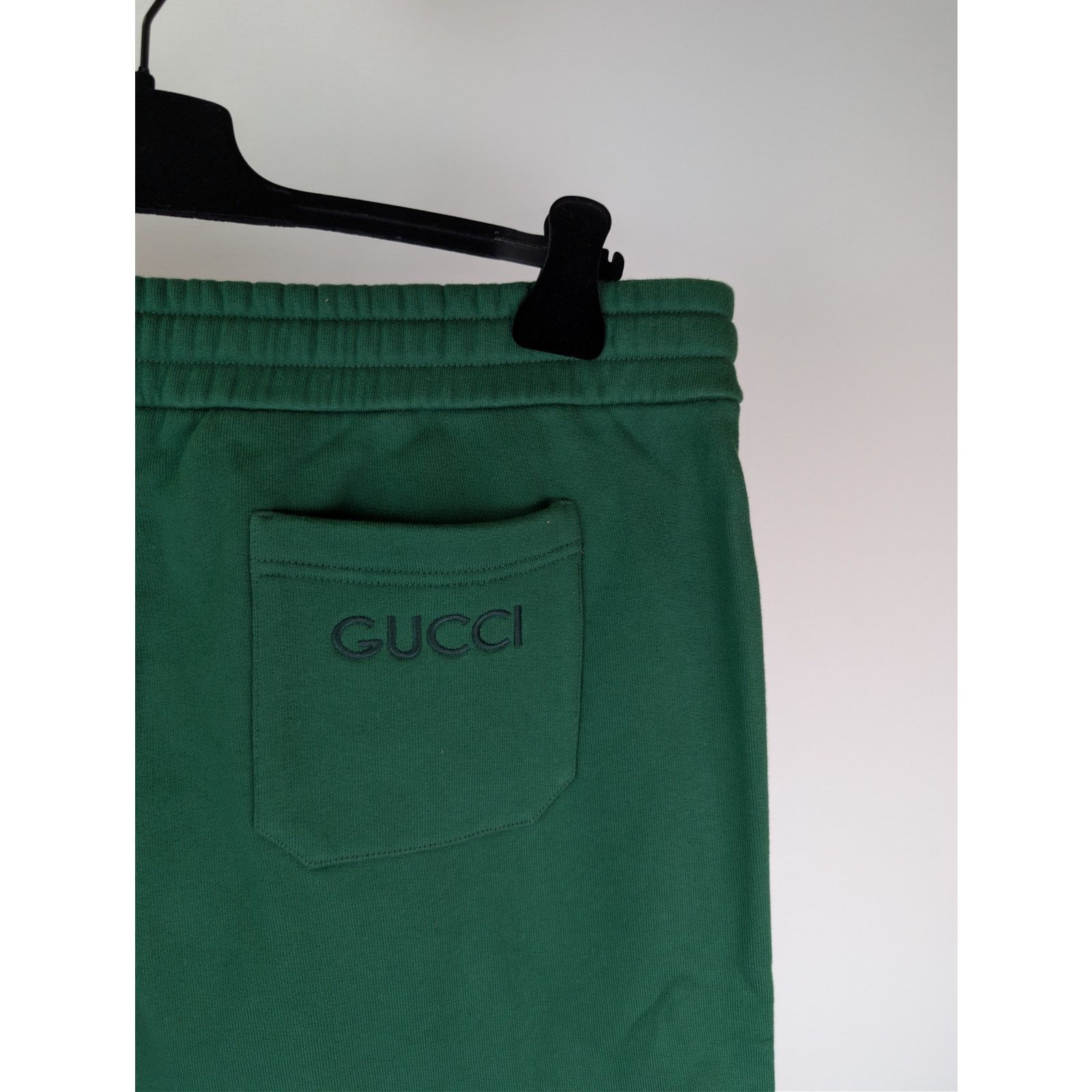 Gucci o1rshd1 Cotton Jersey Jogging Pants with Web Stripe in Green Size US 40 / EU 56 - 12 Thumbnail
