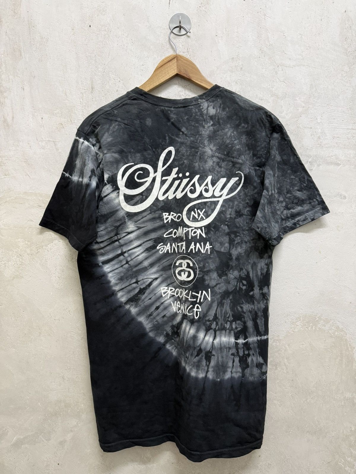 Stussy Stussy 2013 Spring Collection World Tour Tie Dye Shirt Size US M / EU 48-50 / 2 - 2 Thumbnail