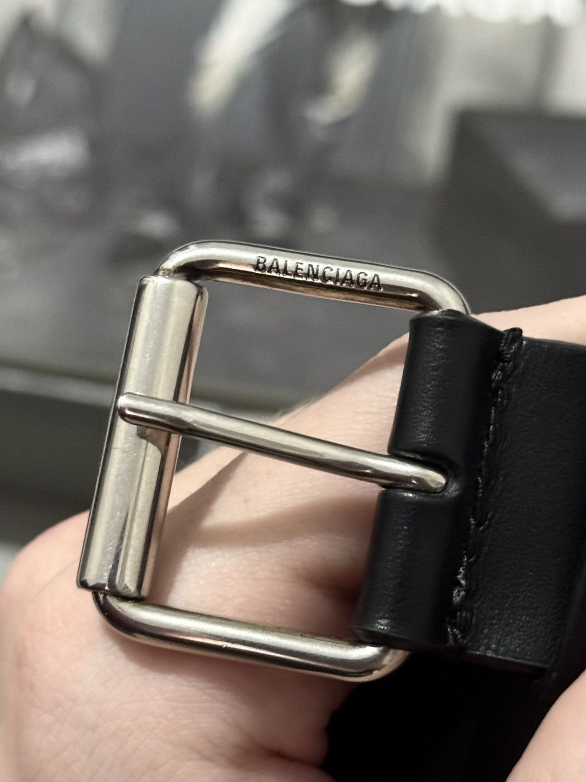 Balenciaga Balenciaga silver belt Size ONE SIZE - 4 Thumbnail