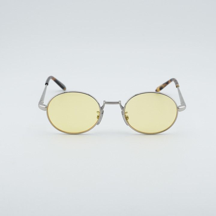 Loewe Loewe LW40151U 16J Sunglasses Silver Oval Frame Size ONE SIZE - 2 Thumbnail