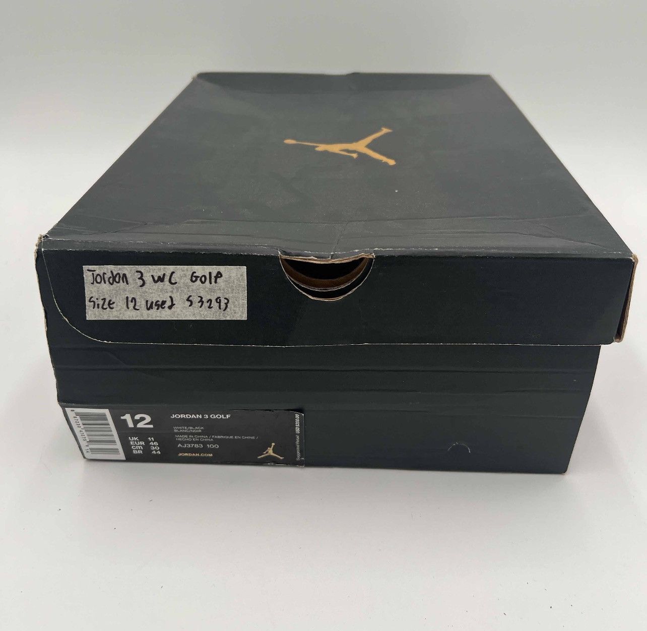 Jordan Brand × Nike Jordan 3 White Cement OG Golf Sneakers 2017 Size 12 Size US 12 / EU 45 - 8 Thumbnail