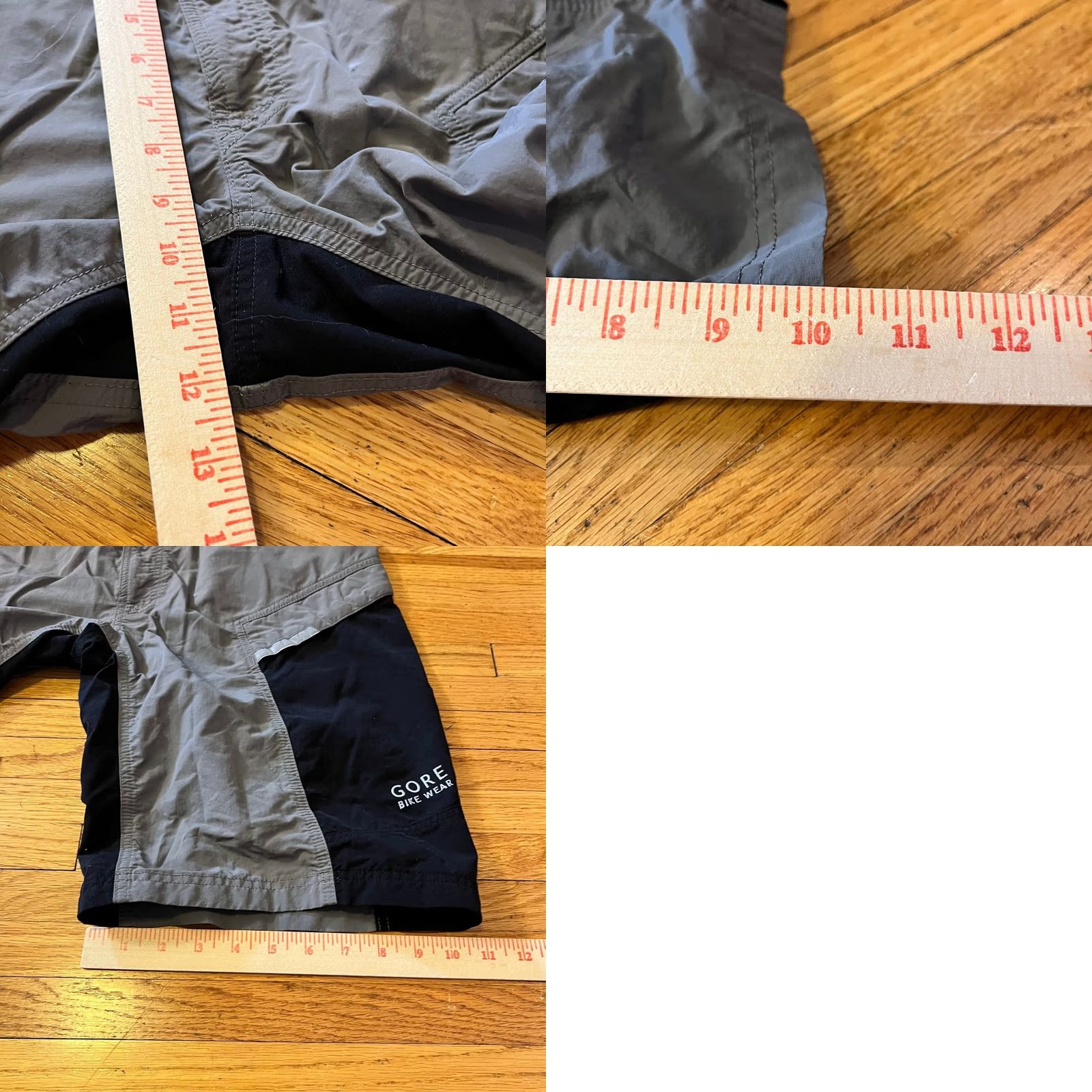 GOREWEAR GORE Shorts Mens Medium Gray Bike Bicycle Performance Cargo Mens Size US 31 - 8 Thumbnail