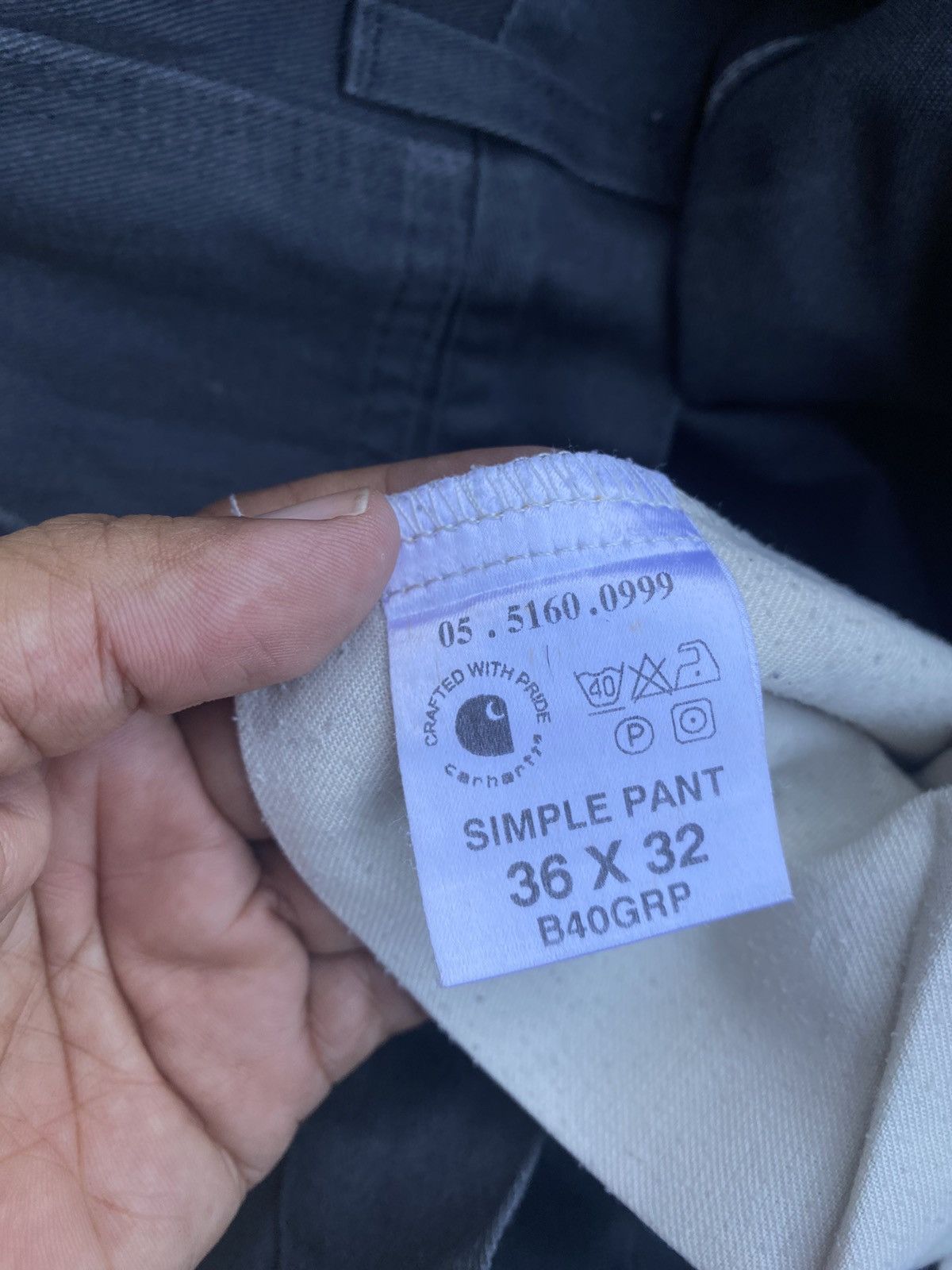 Carhartt Carhartt simple pants Size US 33 - 9 Thumbnail