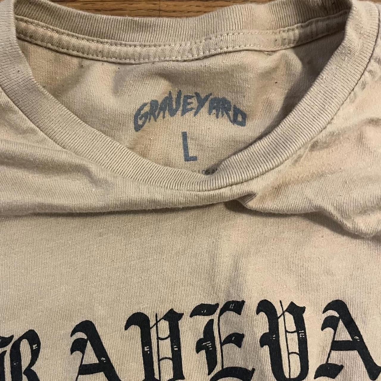 Designer Graveyard Graphic Tshirt Size L Size US L / EU 52-54 / 3 - 2 Thumbnail