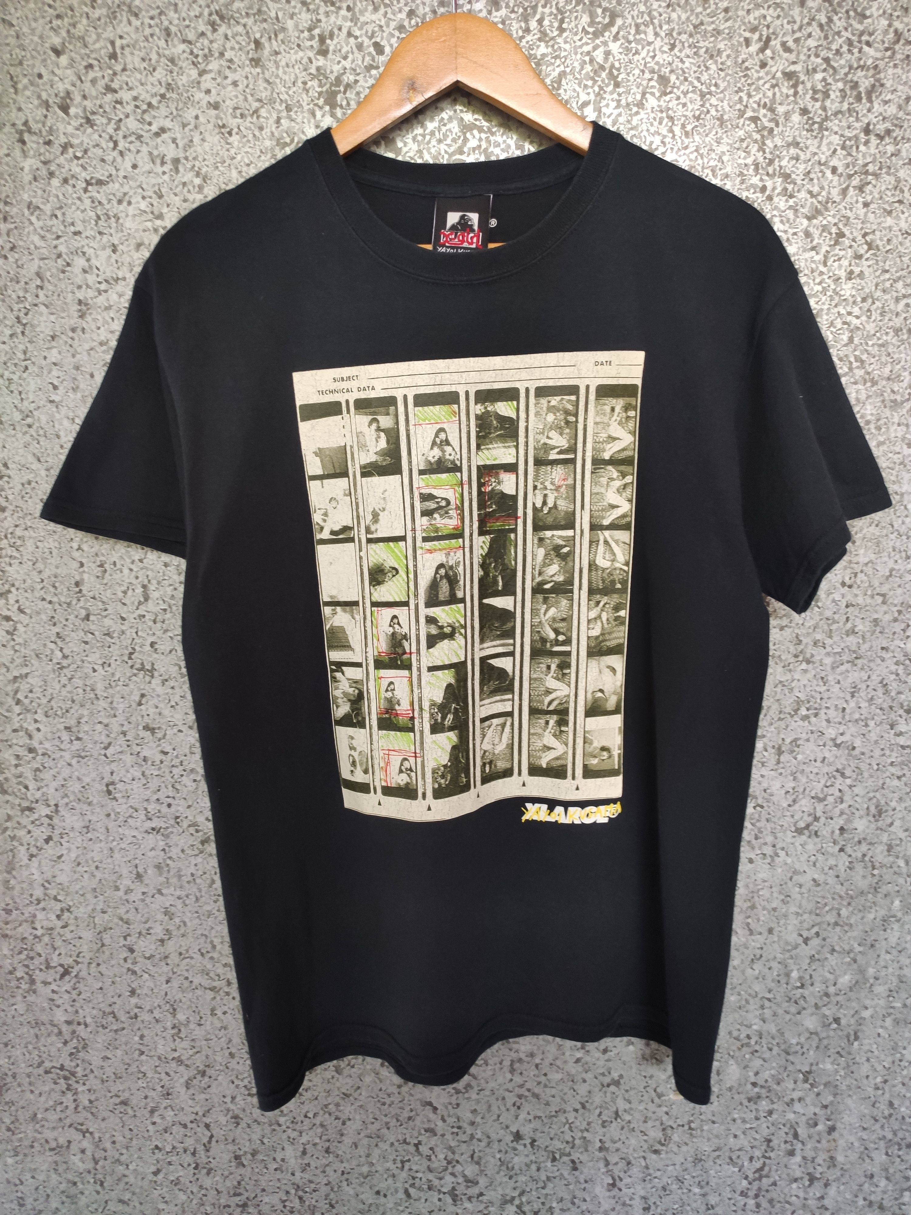 image of Yayoi Kusama X X Large X X Girl T Shirt in Faded Black, Men's (Size Medium)