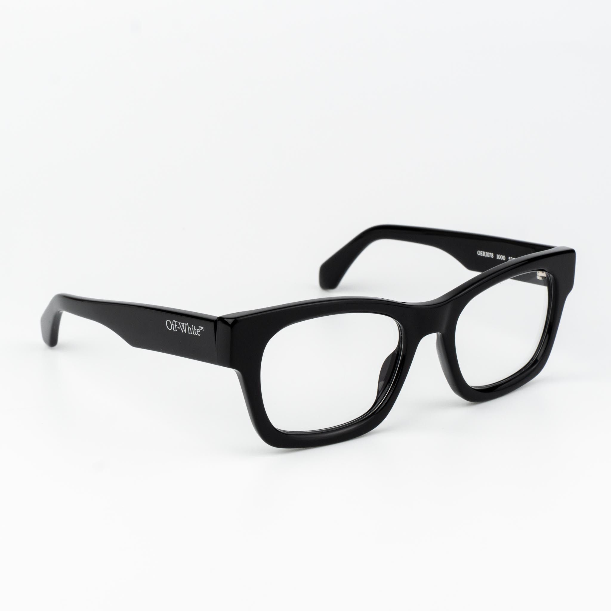 Off-White Off-White STYLE 78 Men Eyeglasses OERJ078 1000 NEW AUTHENTIC Size ONE SIZE - 2 Thumbnail
