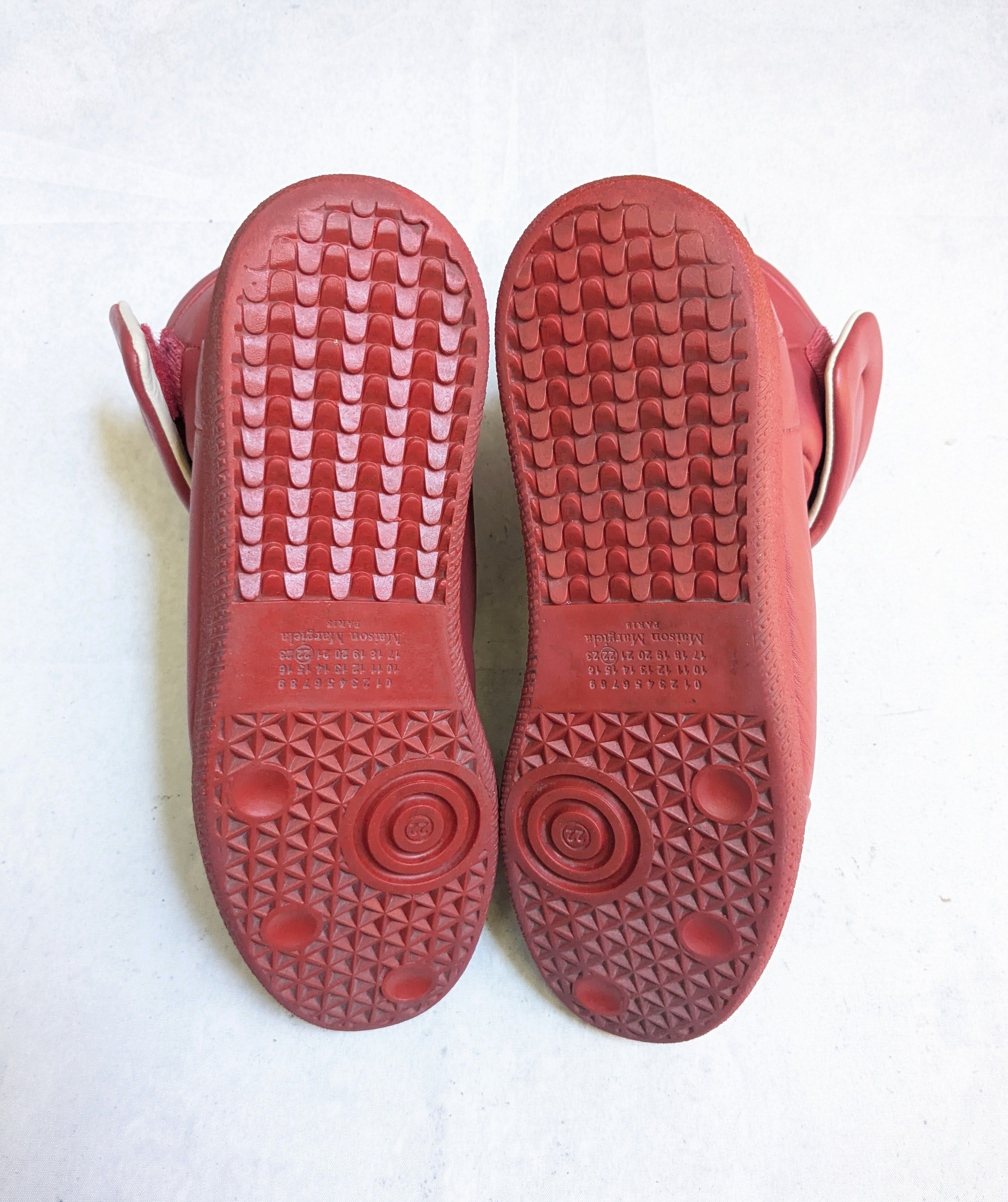Maison Margiela Maison Margiela Future Red 10 43 High Top Sneakers Gum Size US 10 / EU 43 - 16 Thumbnail