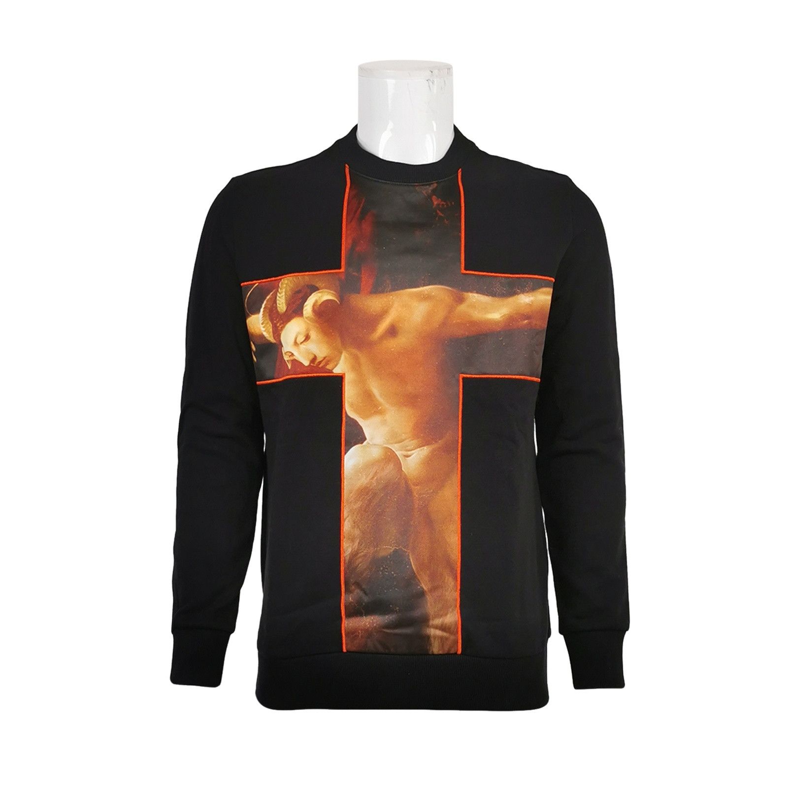 Givenchy Givenchy Cross Graphic Sweatshirt Size S Size US S / EU 44-46 / 1 - 1 Thumbnail
