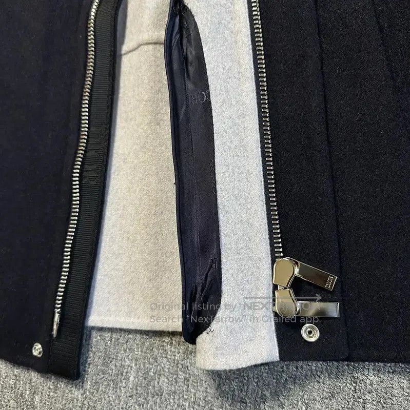 Other Dior Embroidered Wool Overshirt in Dark Blue . Size US XL / EU 56 / 4 - 4 Thumbnail