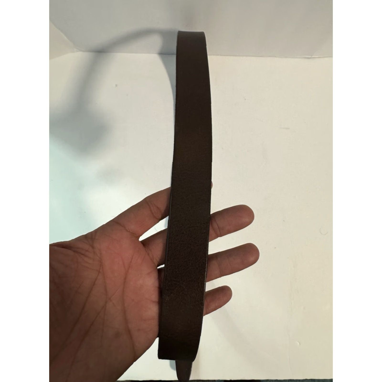 Dsquared2 VINTAGE DSQUARED LOGO Belt Leather Brown Made in Italy | Men | L | Brass Hardware Size ONE SIZE - 3 Thumbnail