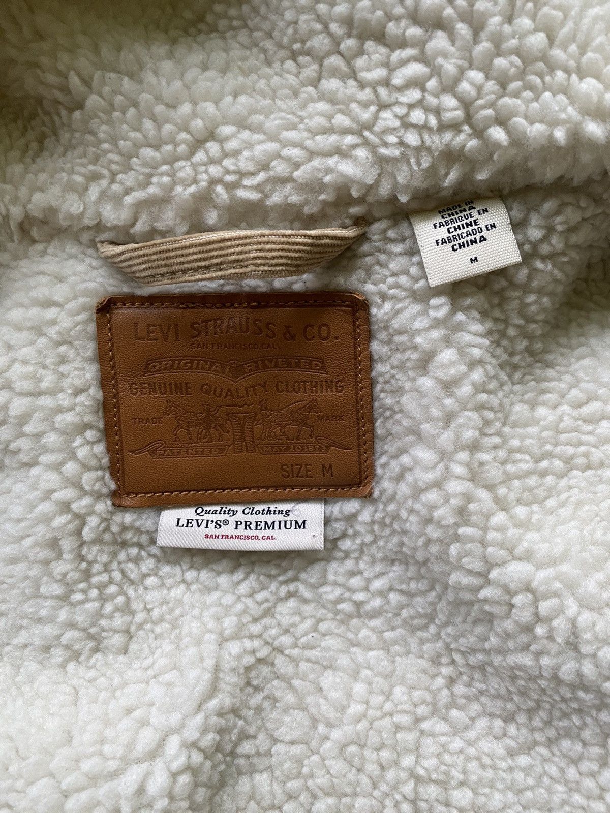 Levi's × Levi's Vintage Clothing Big E Levi's Corduroy Sherpa Trucker Jacket Size US M / EU 48-50 / 2 - 5 Thumbnail