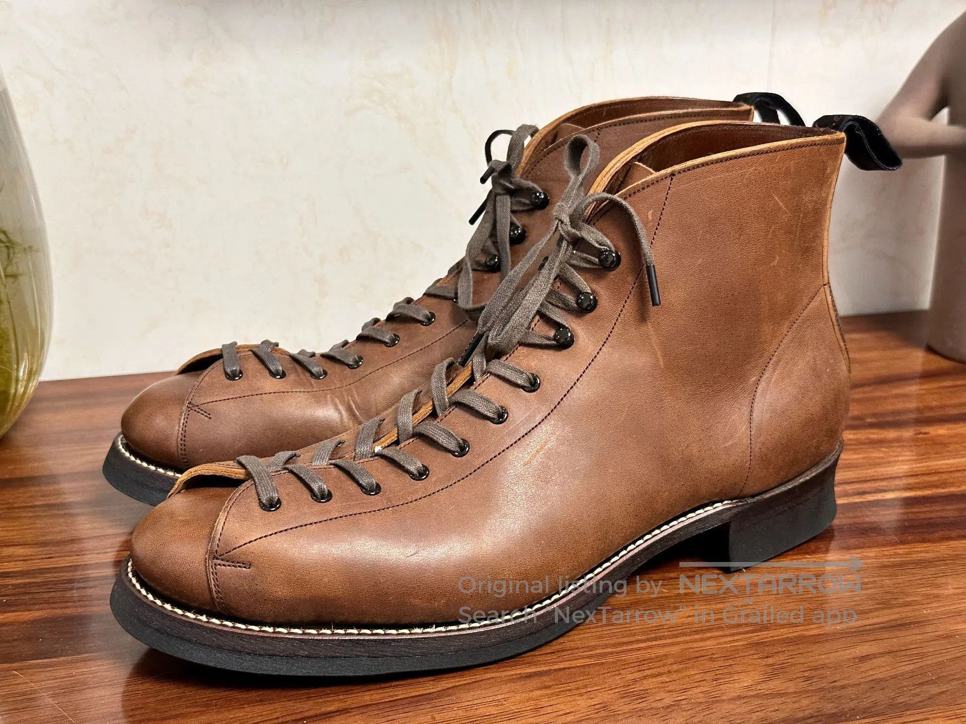 Old Joe Old Joe 'The Welder' Monkey Boots. Size US 8.5 / EU 41-42 - 1 Thumbnail