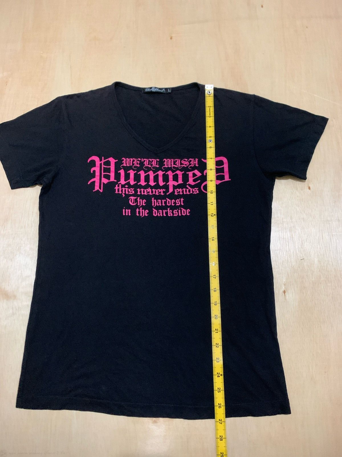 Hysteric Glamour × If Six Was Nine × Japanese Brand Y2k Clash Ahead Tshirt Punk style Size US L / EU 52-54 / 3 - 8 Thumbnail