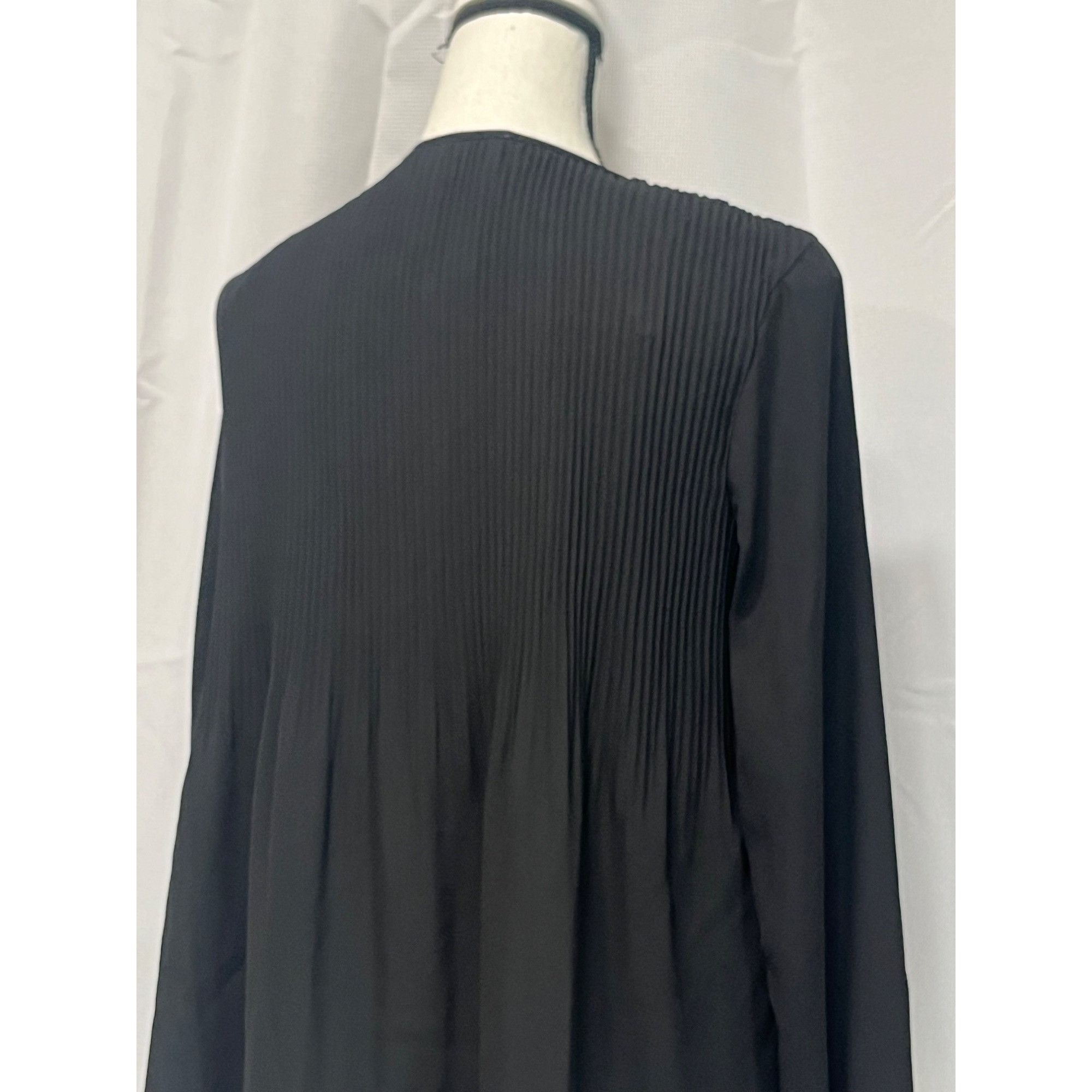 Other DR2 Women’s Plisse Peasant Top, Black, XS Size XS / US 0-2 / IT 36-38 - 4 Thumbnail