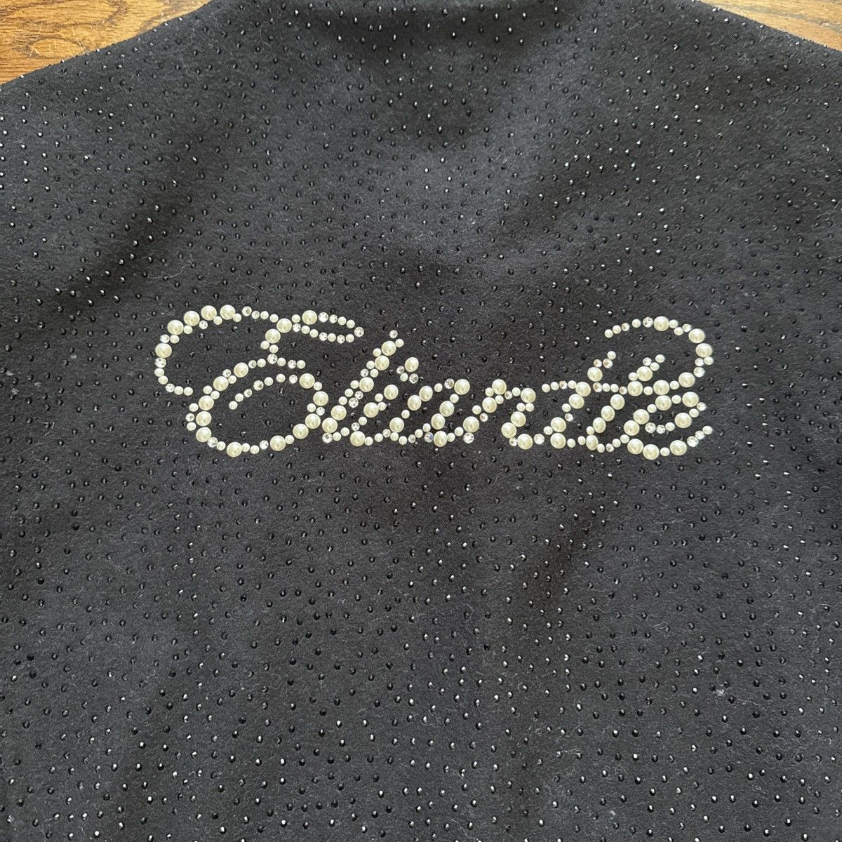 Schott ELIANTTE Custom SCHOTT LEATHER SLEEVED VARSITY JACKET BLACK Size US XL / EU 56 / 4 - 5 Thumbnail