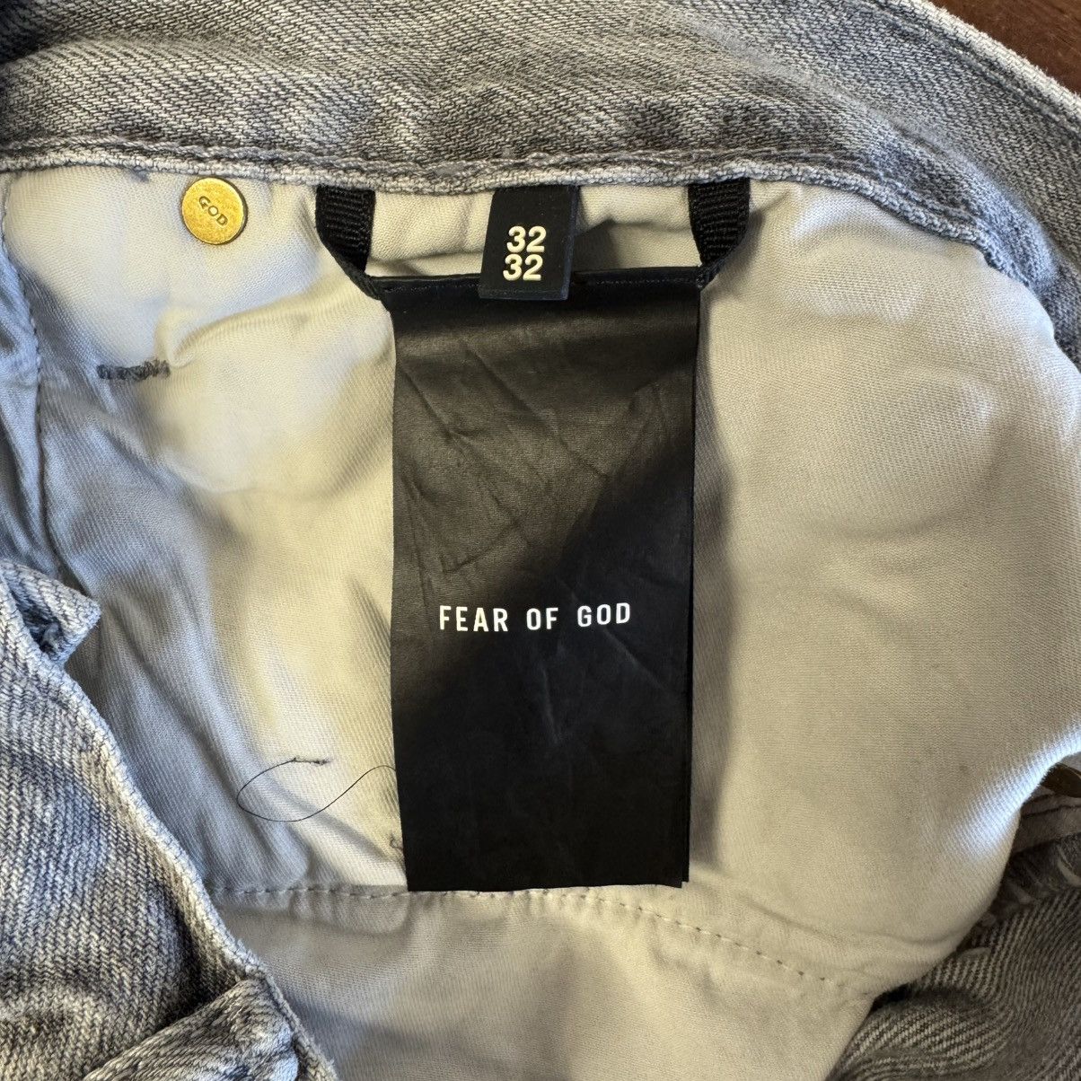 Fear Of God Distressed Knee Jeans