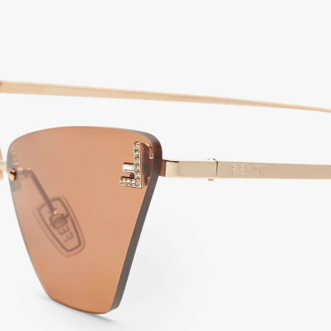 Fendi o1loc1c0426 Size:OS/First Crystal in Brown Size ONE SIZE - 3 Thumbnail