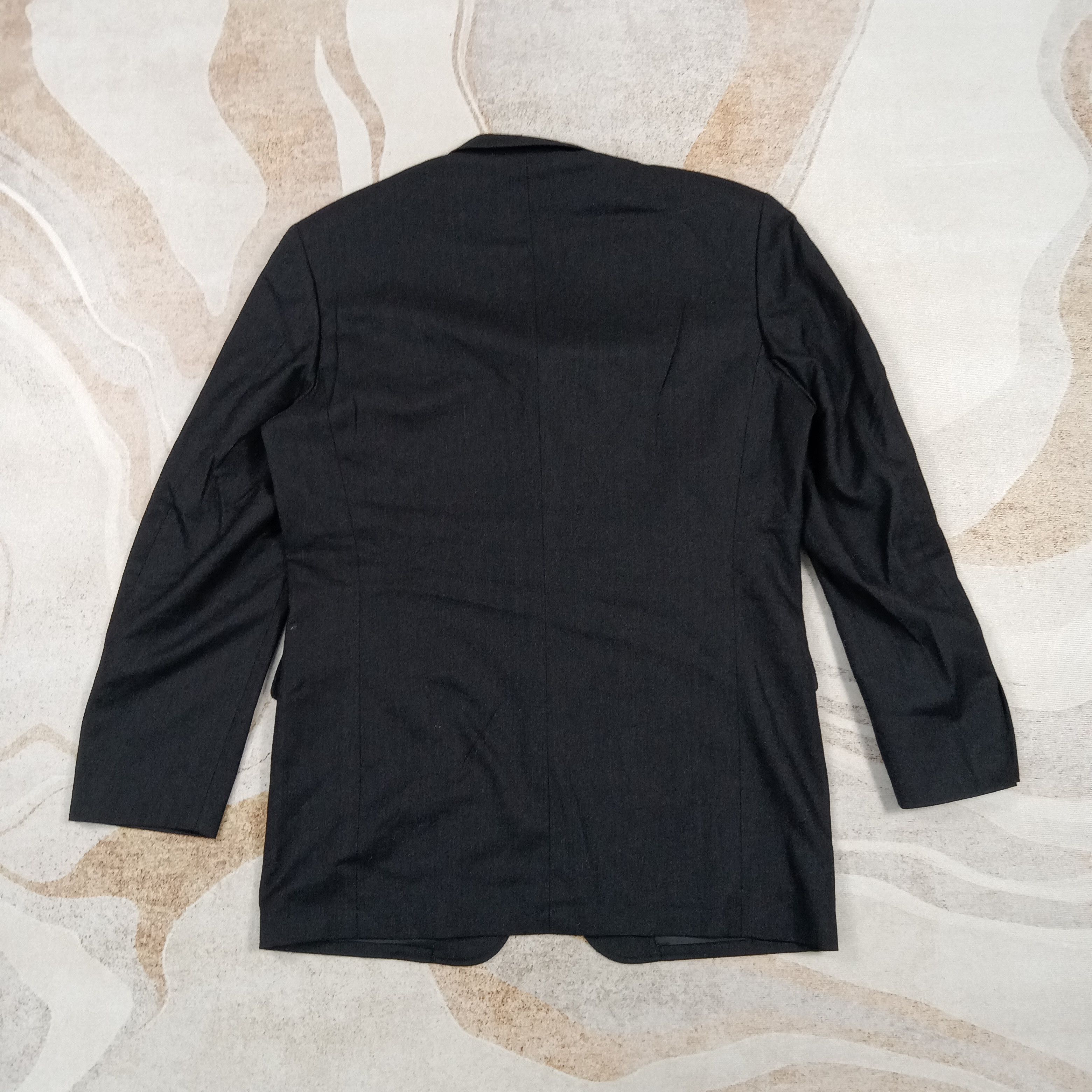 Yohji Yamamoto A.A.R. by Yohji Yamamoto Japanese Wool Blazer C290N20 Size 38R - 6 Thumbnail