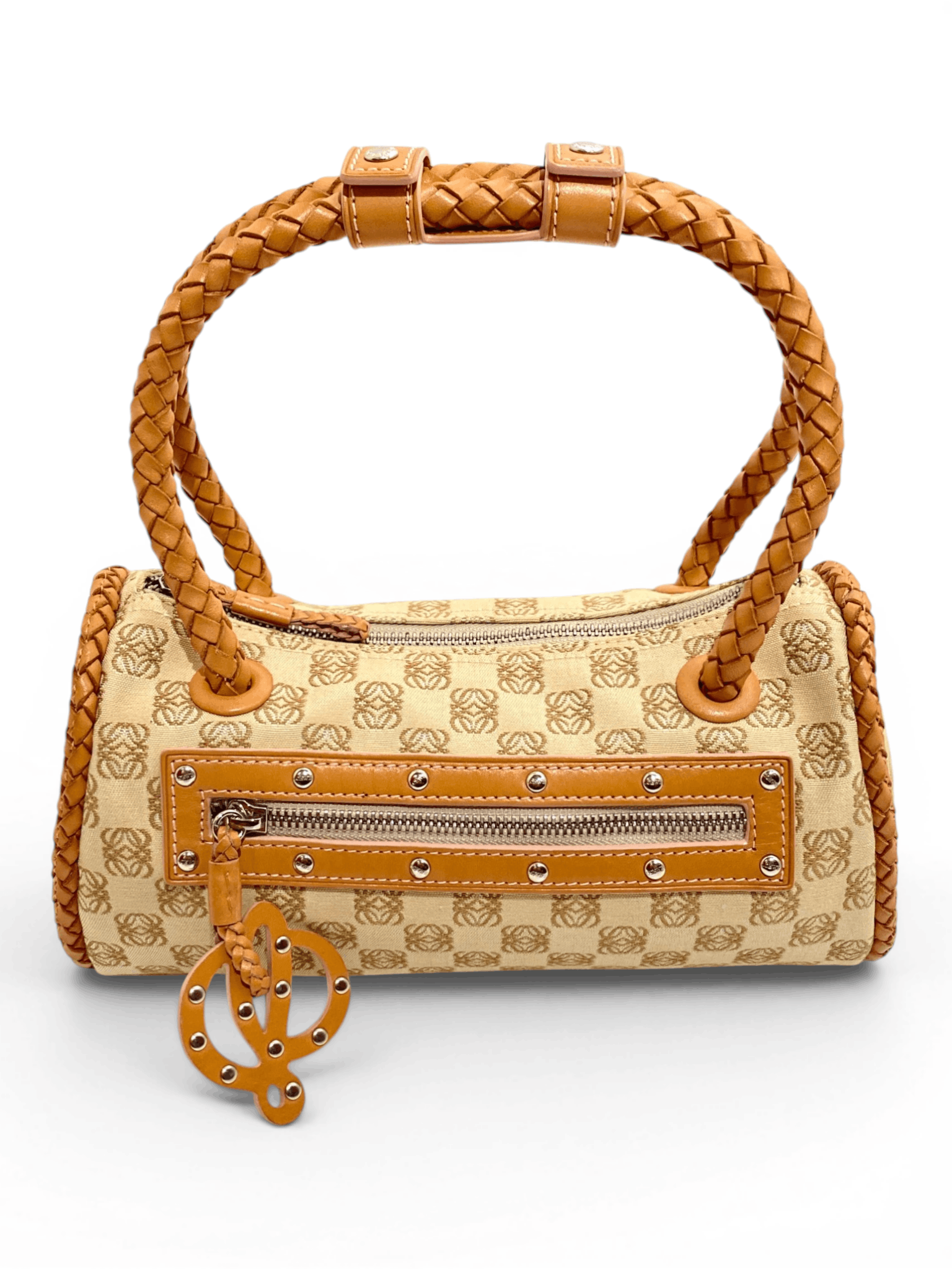 Loewe LOEWE Anagram Logo Monogram Leather Baguette Hand Bag Size ONE SIZE - 2 Thumbnail